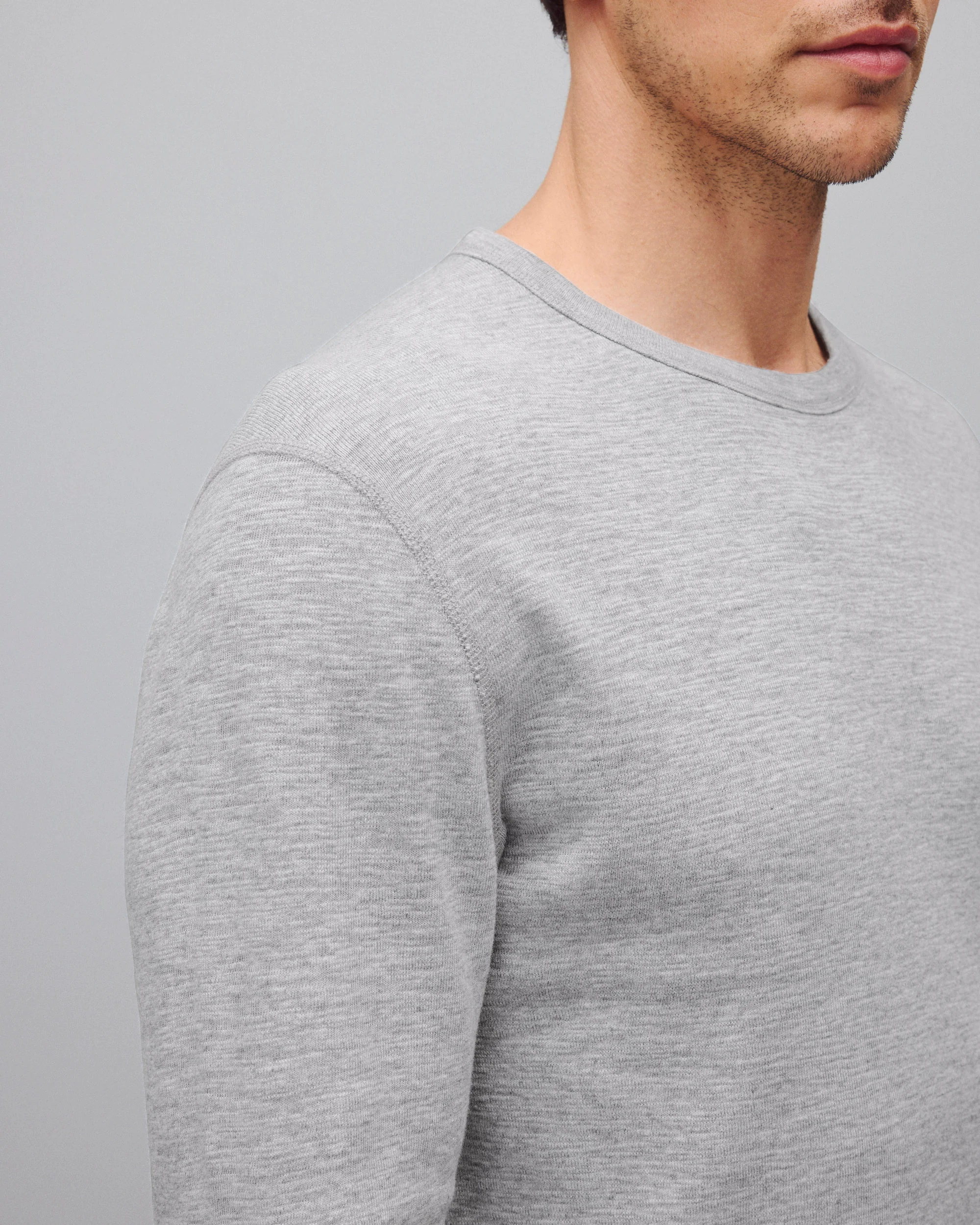 1x1 Slub Slim Long Sleeve - Image 6