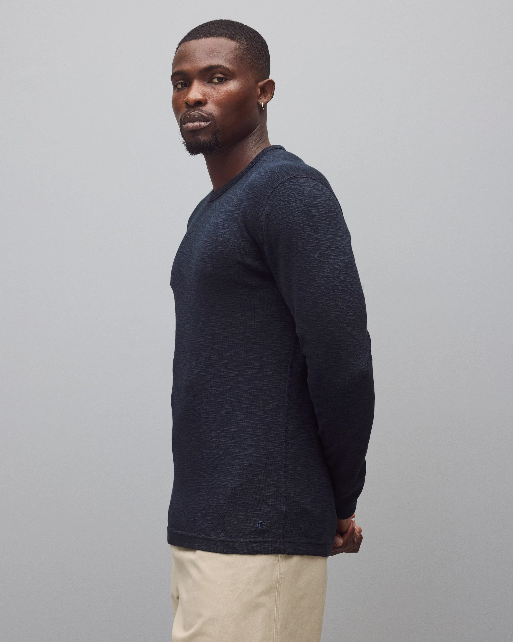 1x1 Slub Slim Long Sleeve - Image 4