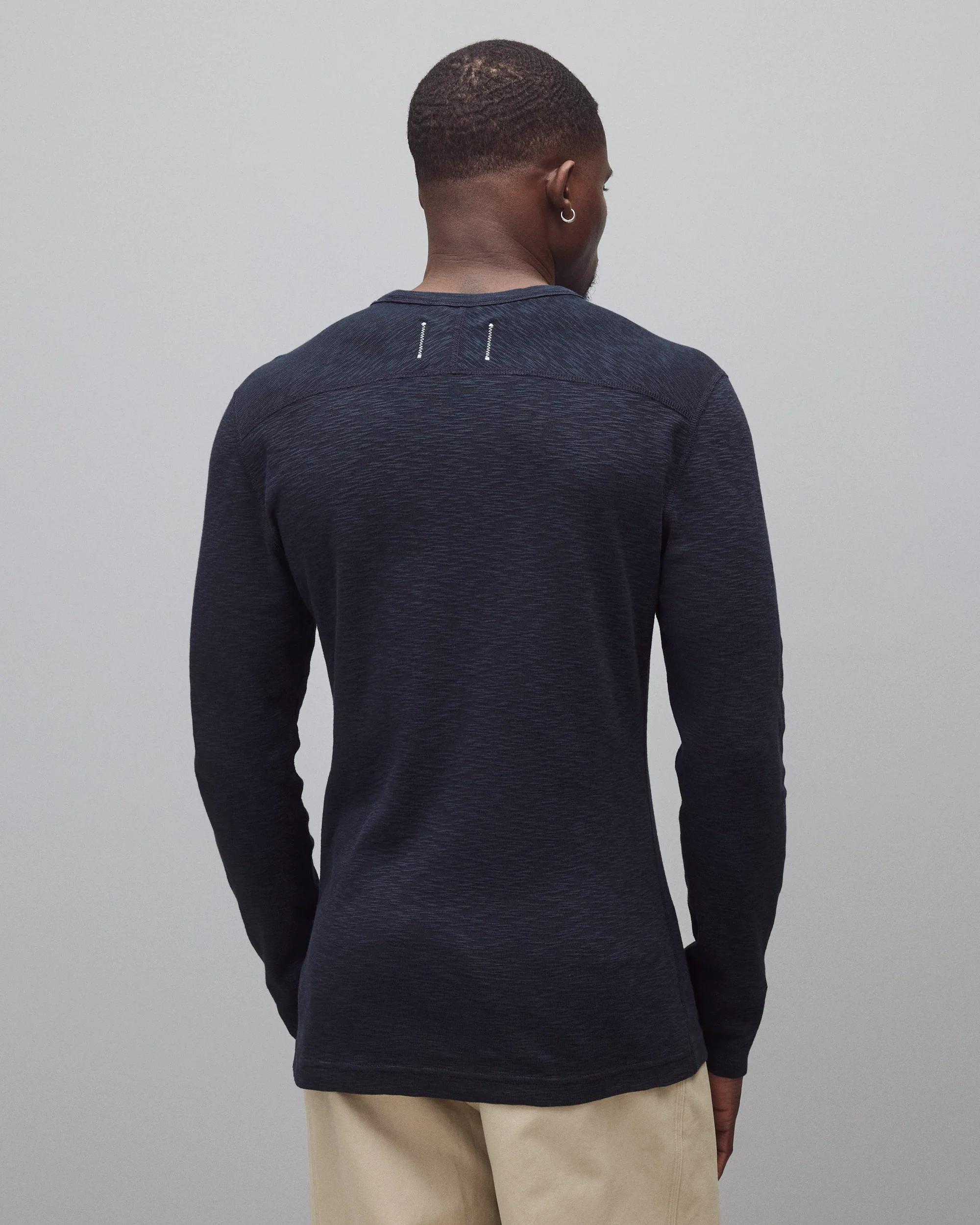 1x1 Slub Slim Long Sleeve - Image 5