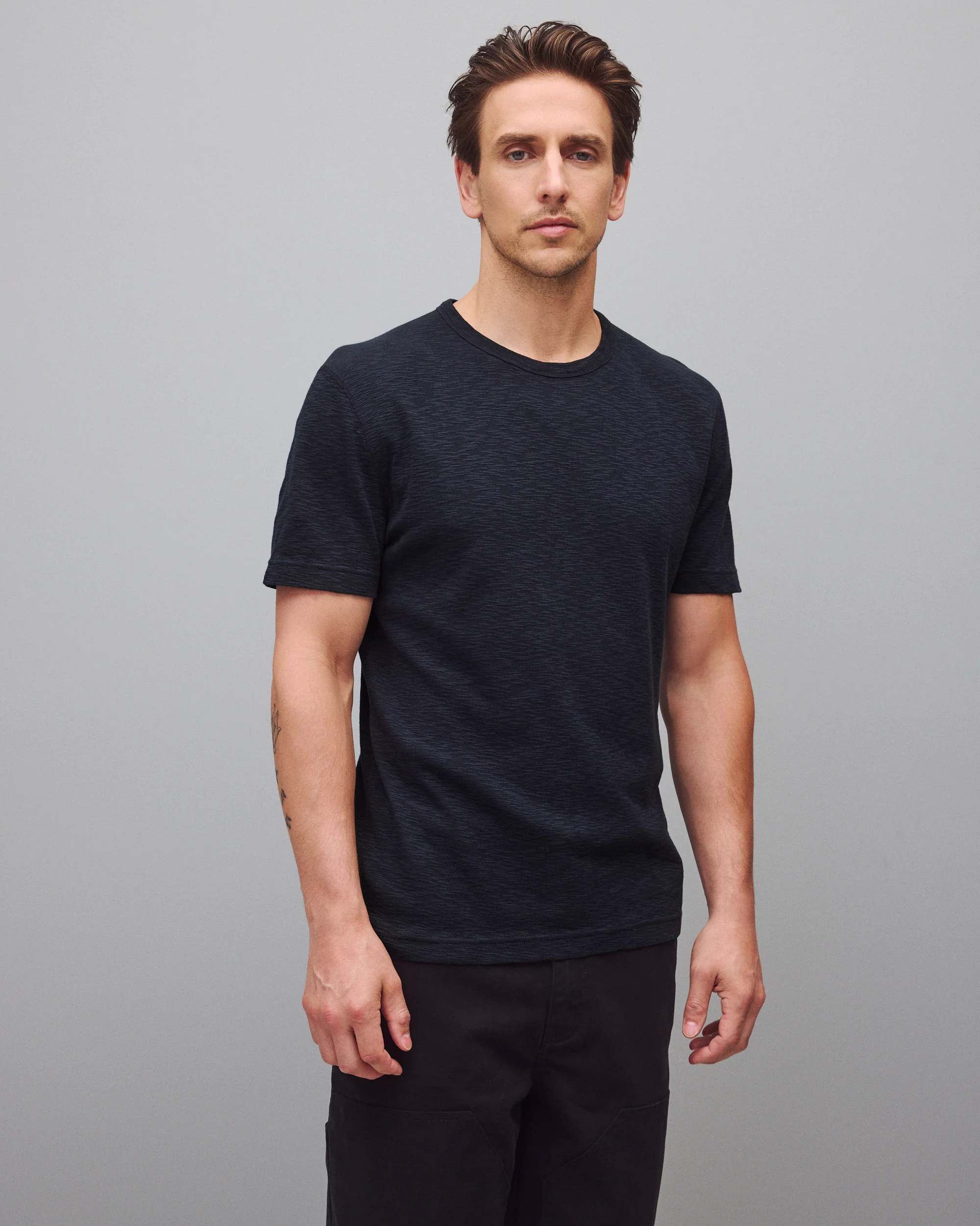 1x1 Slub Slim T-Shirt - Image 2