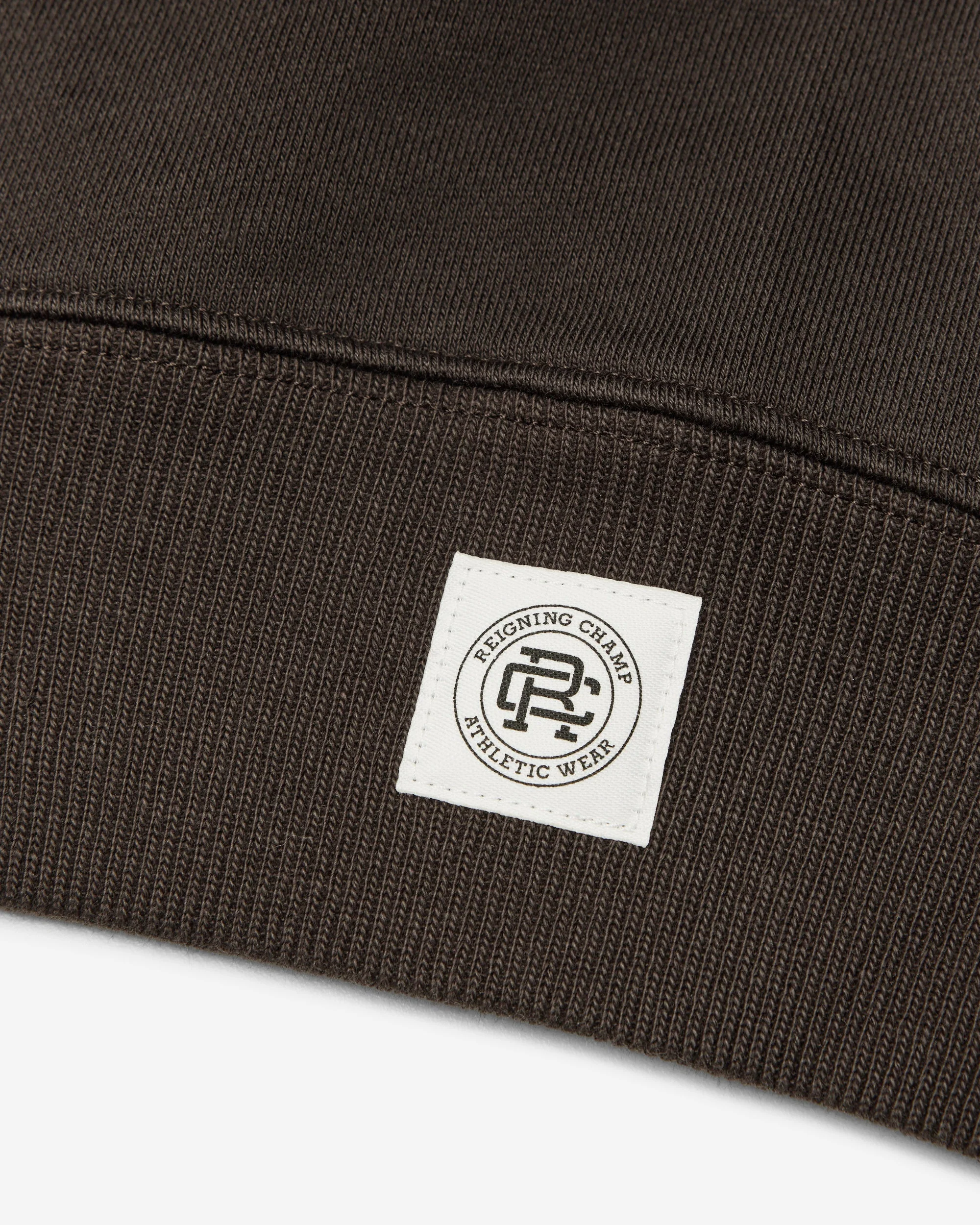 Brushed Fleece Relaxed Half Zip Sweatshirt - Image 9