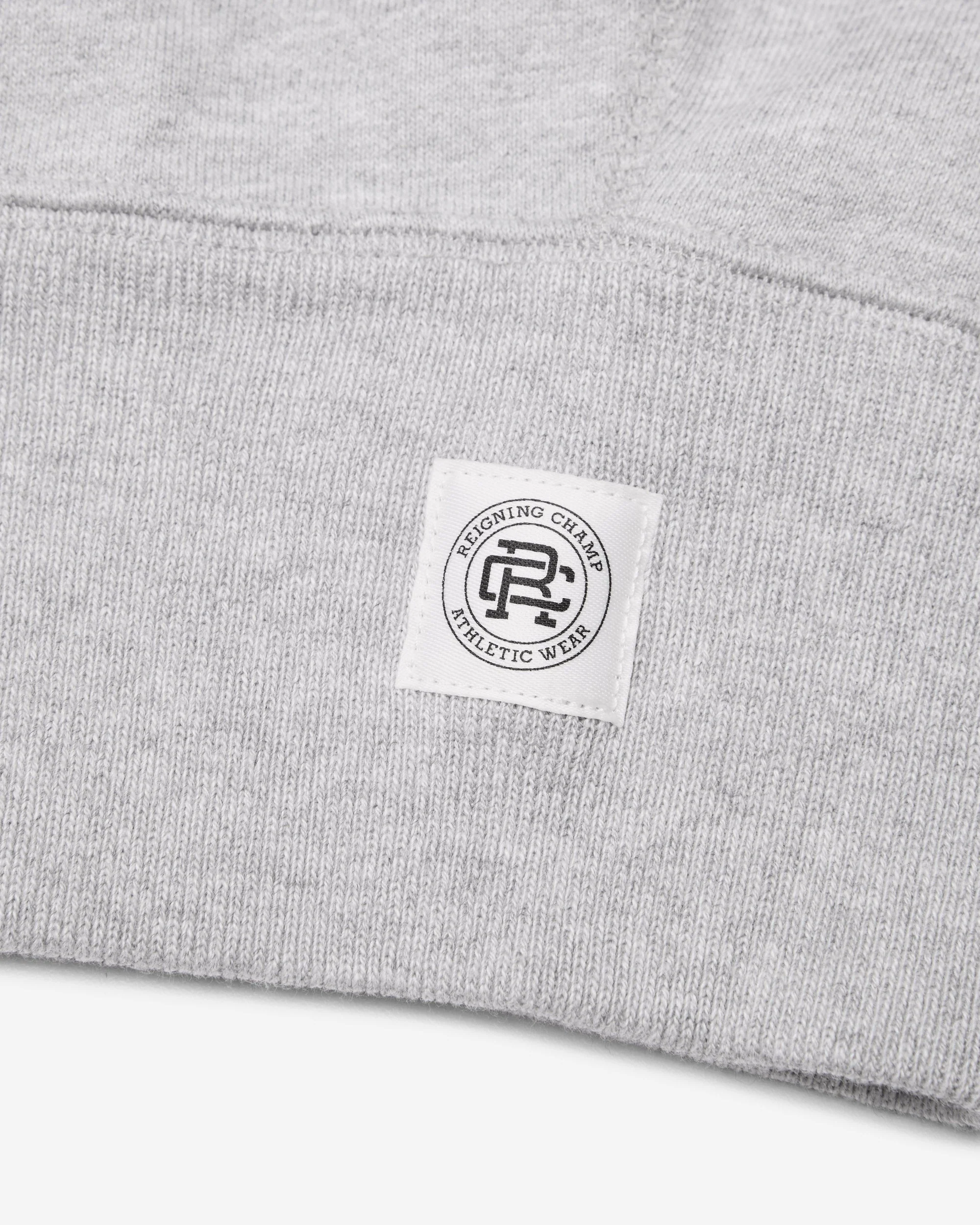 Brushed Fleece Relaxed Half Zip Sweatshirt - Image 8