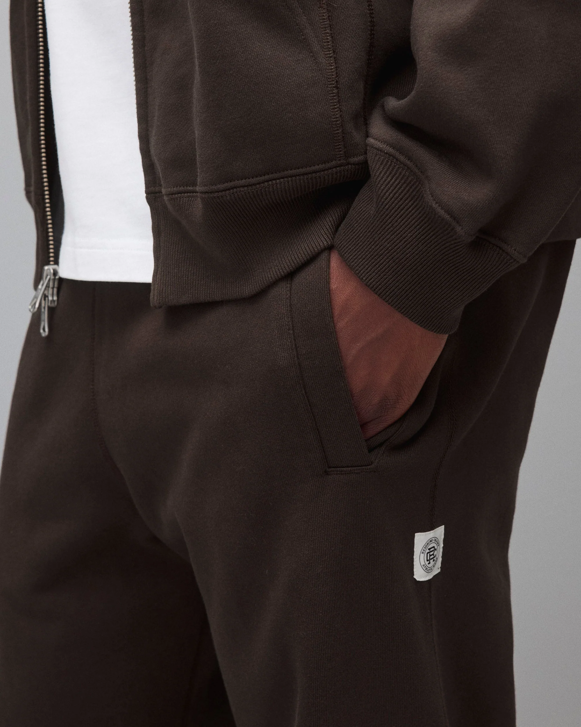 Brushed Fleece Straight Leg Standard Sweatpant - Image 6