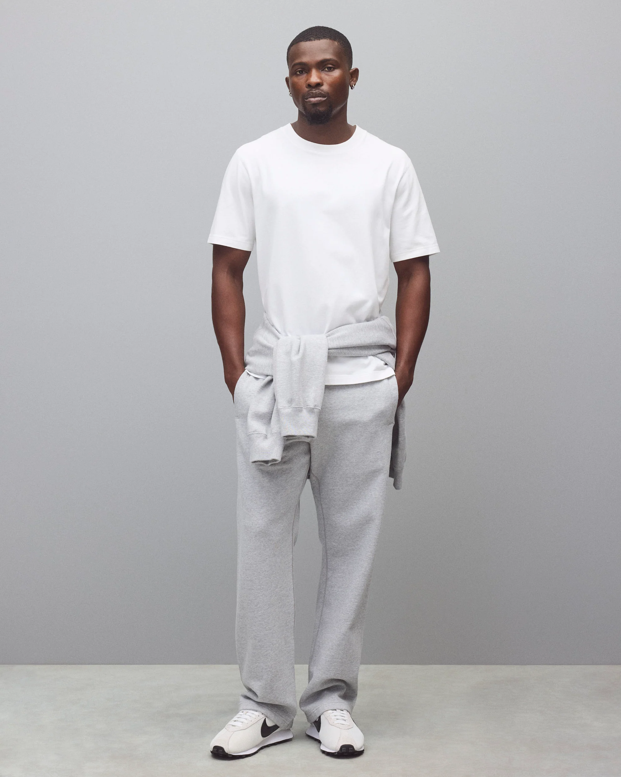 Brushed Fleece Straight Leg Standard Sweatpant - Image 2
