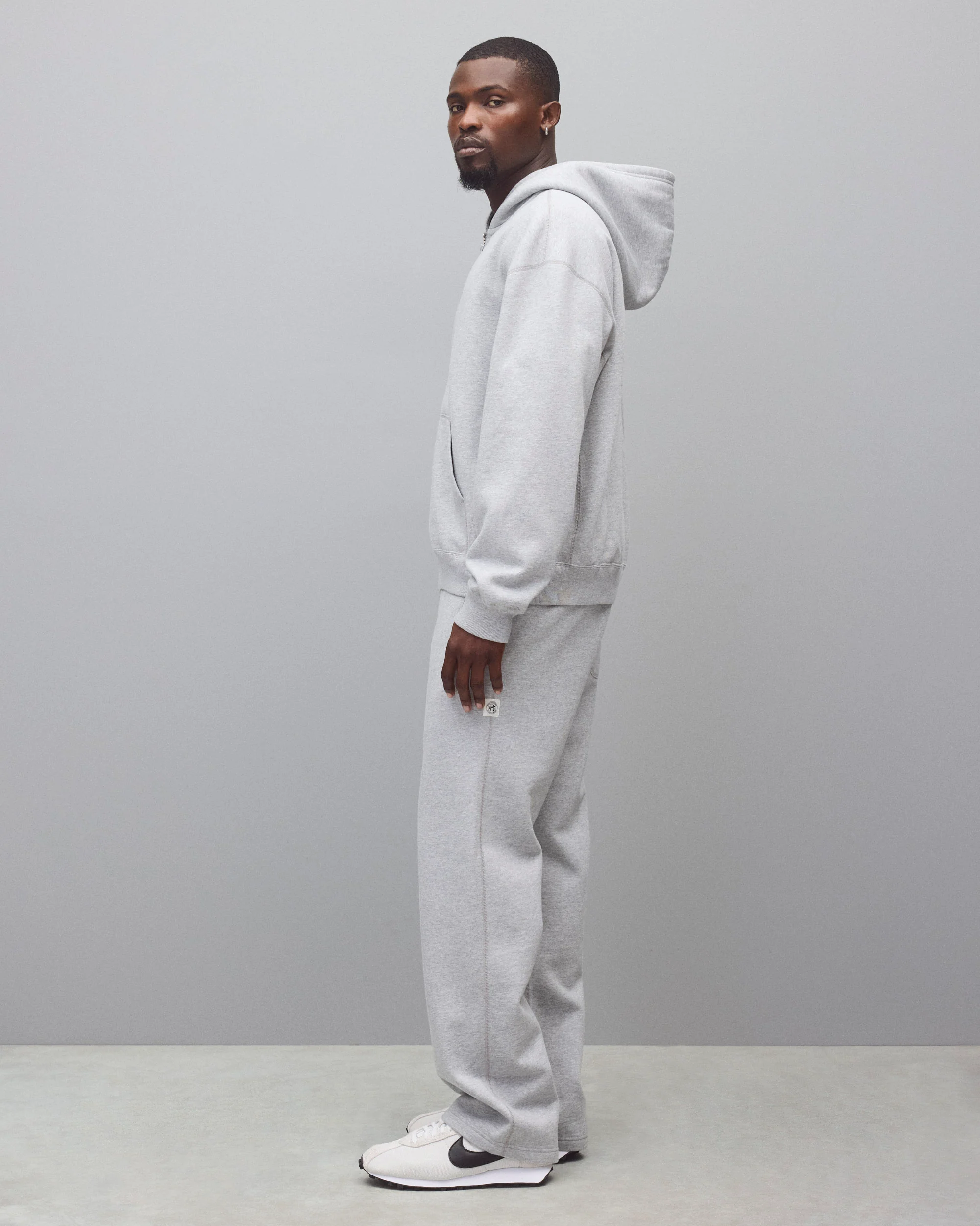 Brushed Fleece Straight Leg Standard Sweatpant - Image 4