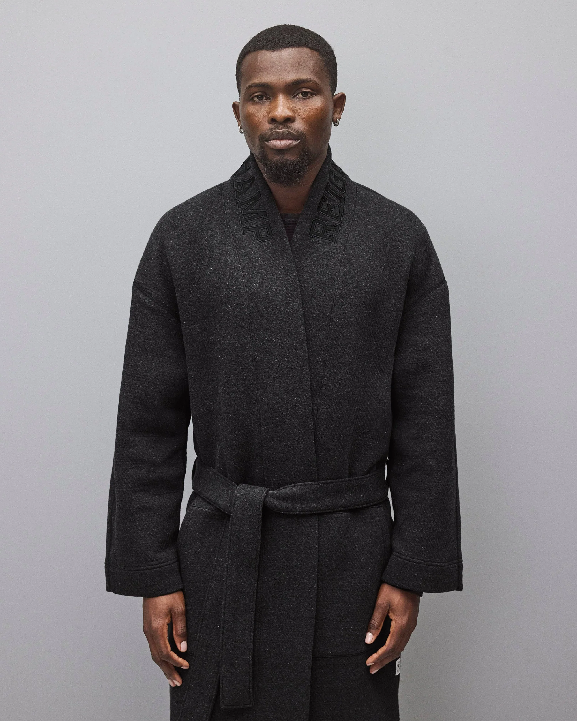 Cabin Fleece Logo Relaxed Robe - Image 3