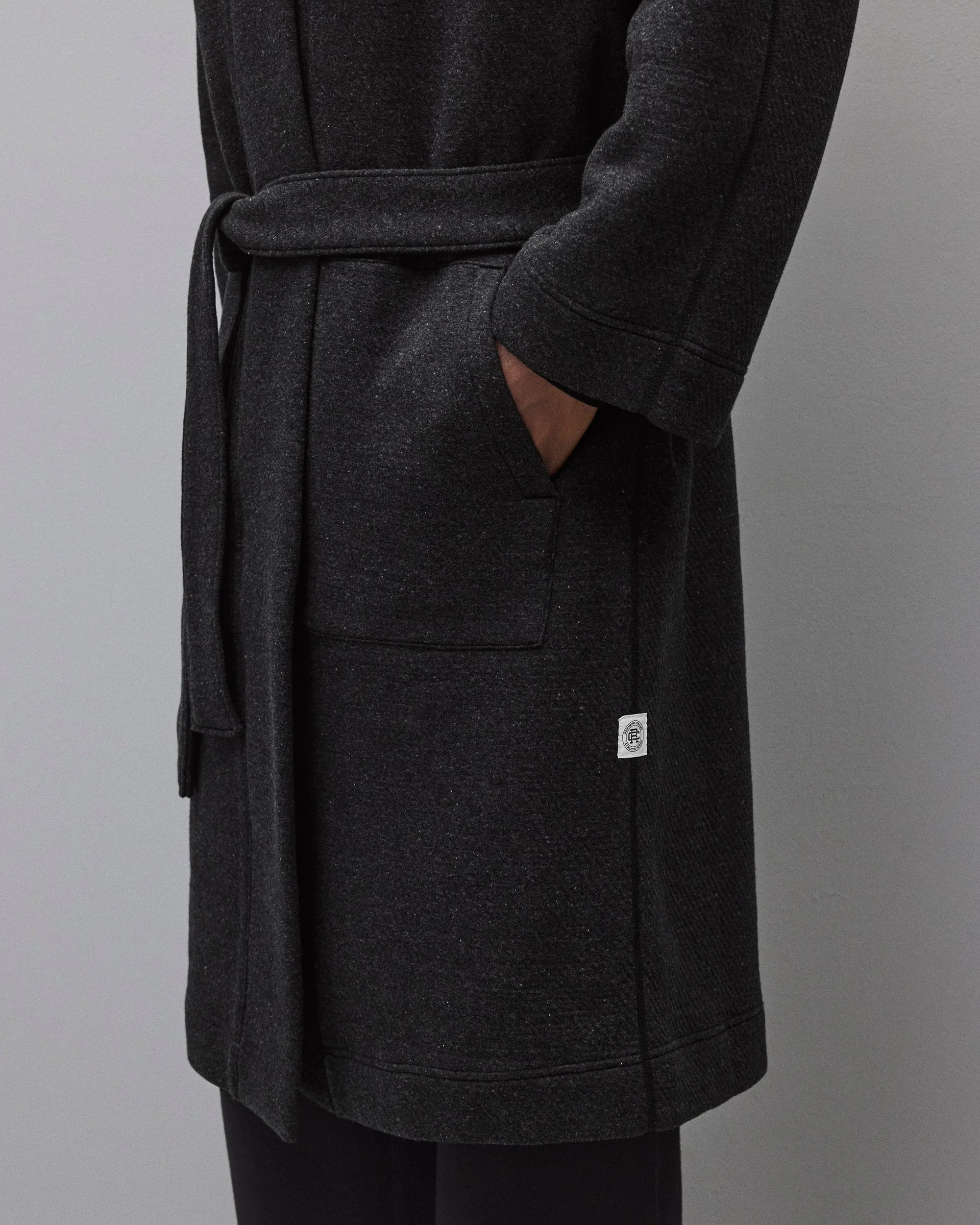 Cabin Fleece Logo Relaxed Robe - Image 7