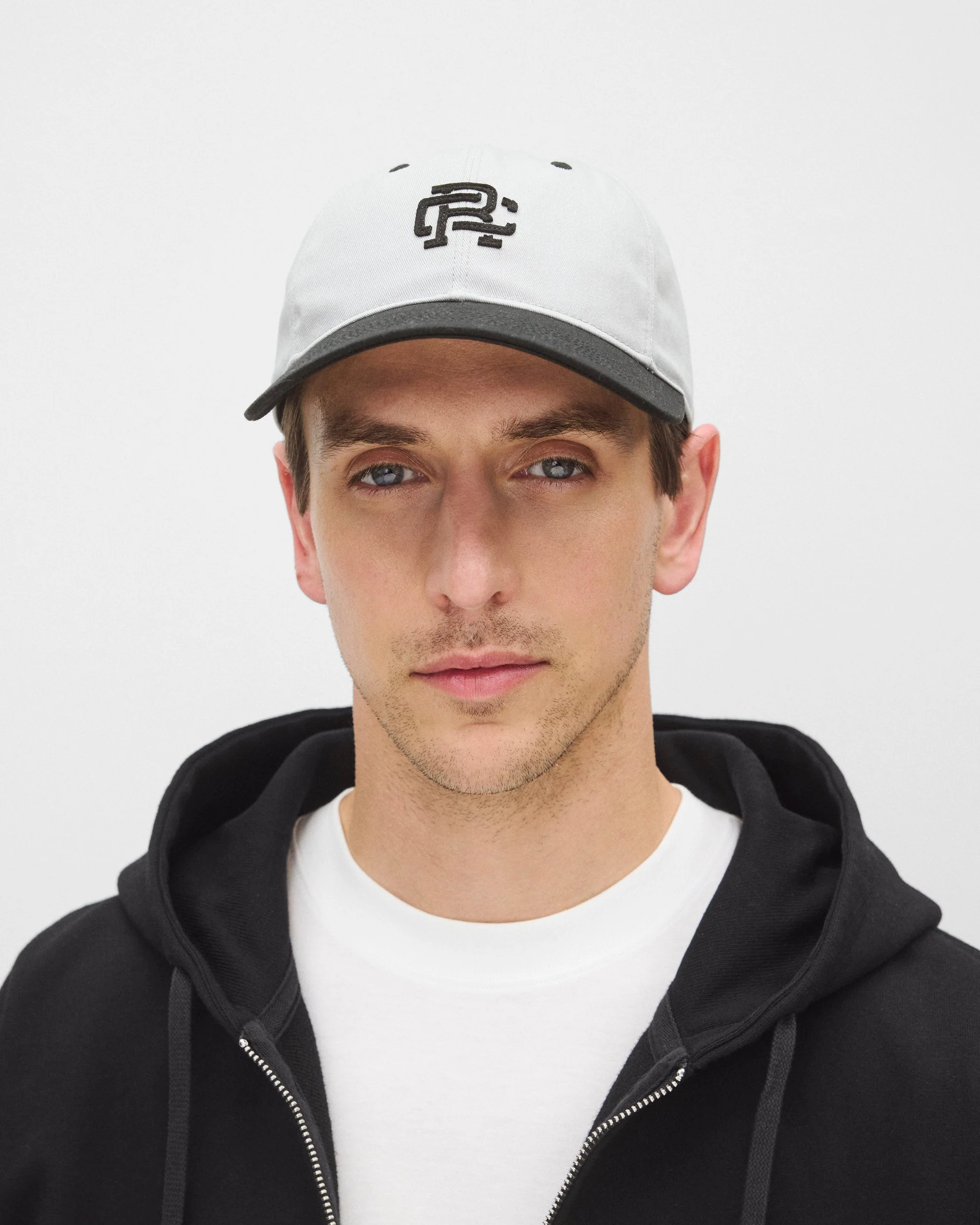 Colour Block Monogram Strapback Cap - Image 2