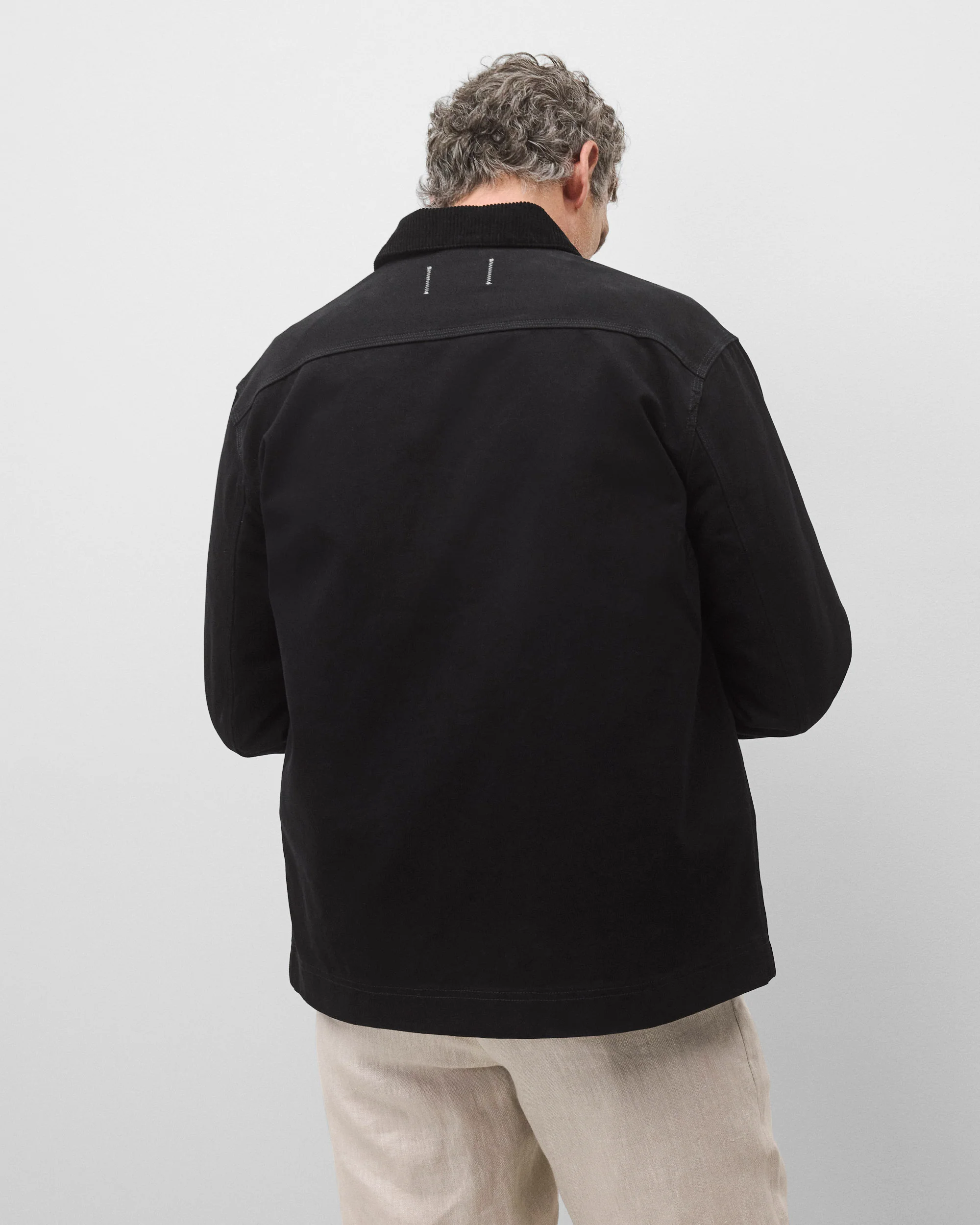 Cotton Canvas Chore Jacket - Image 6