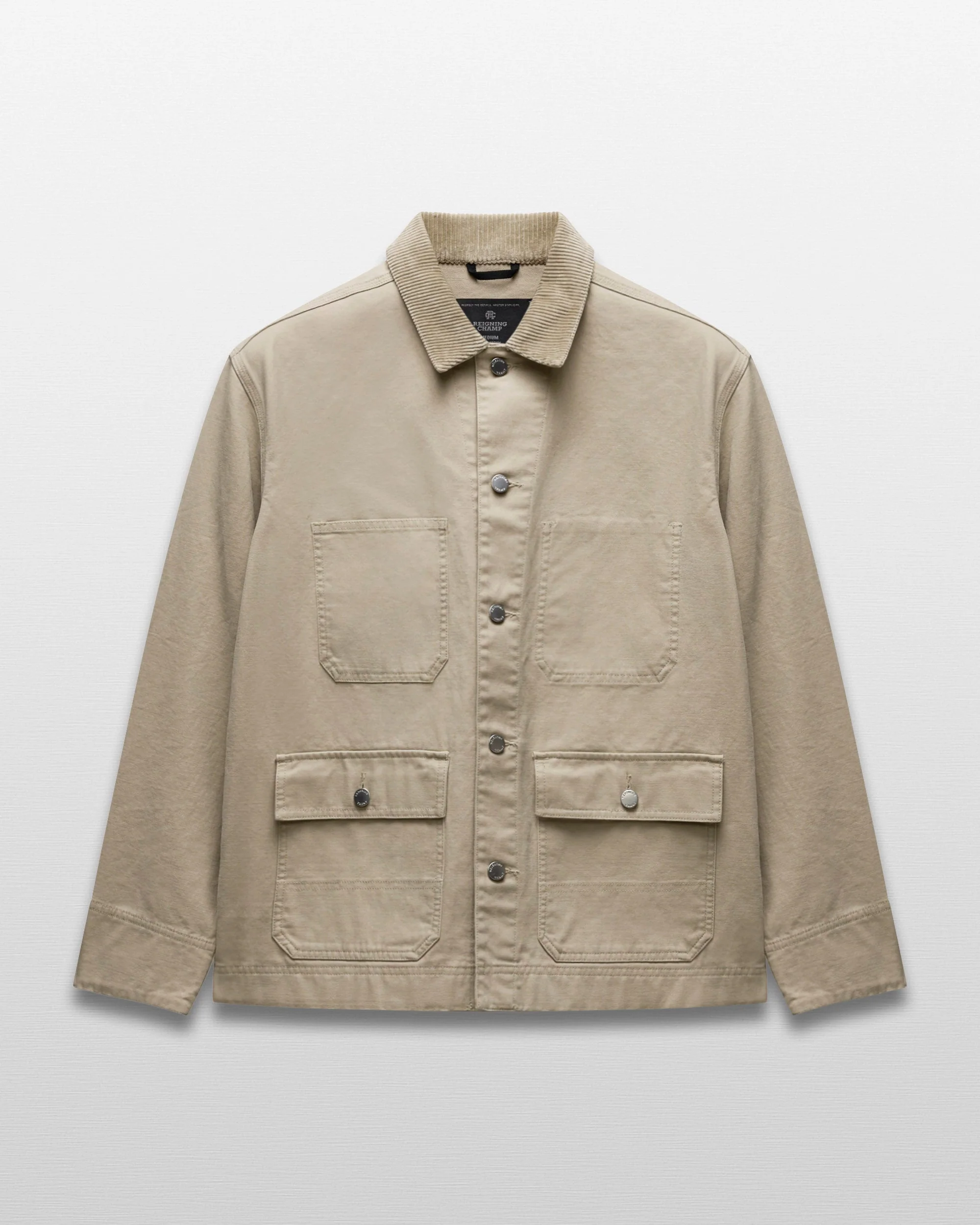 Cotton Canvas Chore Jacket - Image 8