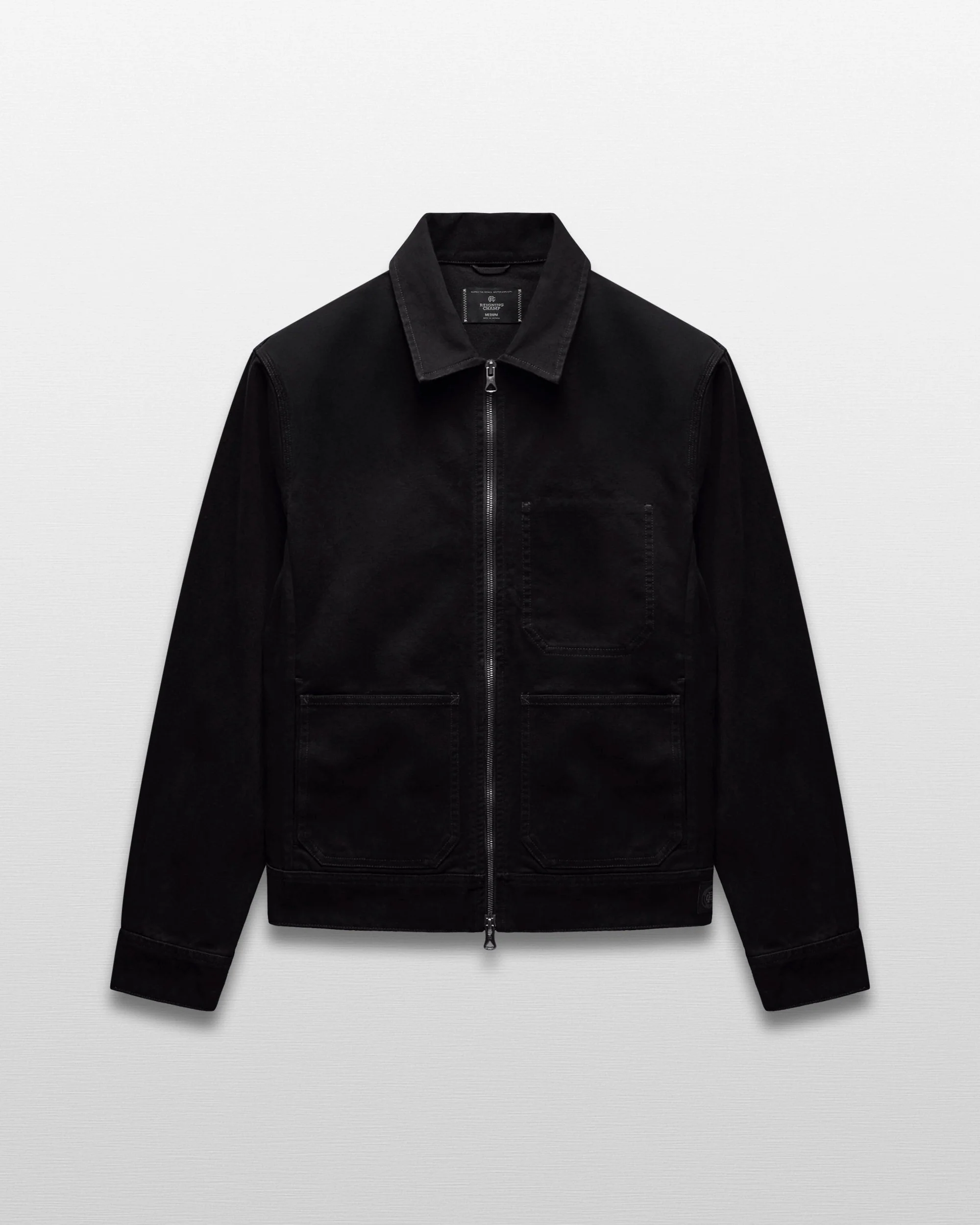 Cotton Canvas Grounds Jacket - Image 8