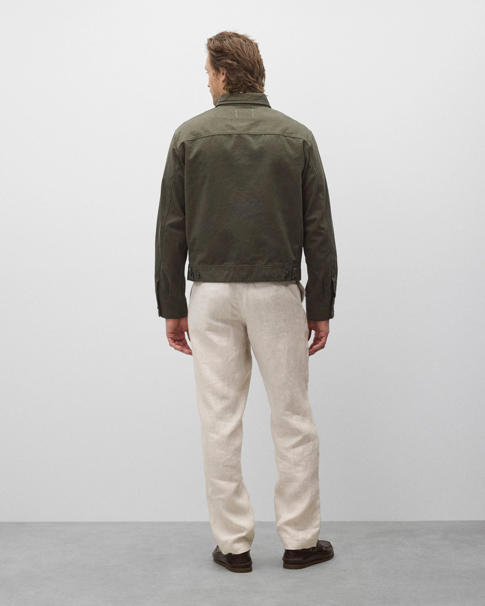 Cotton Canvas Grounds Jacket - Image 5