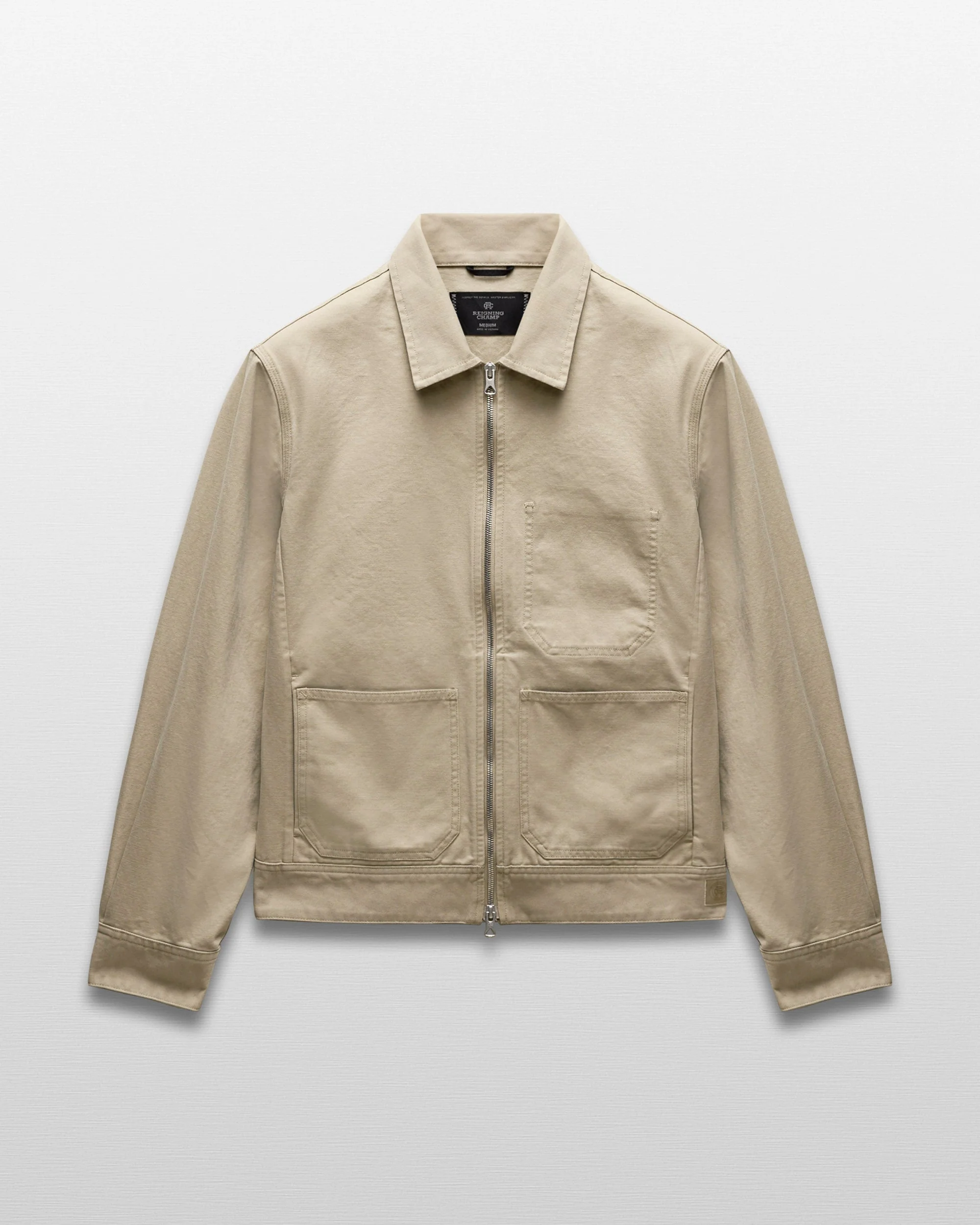 Cotton Canvas Grounds Jacket - Image 8