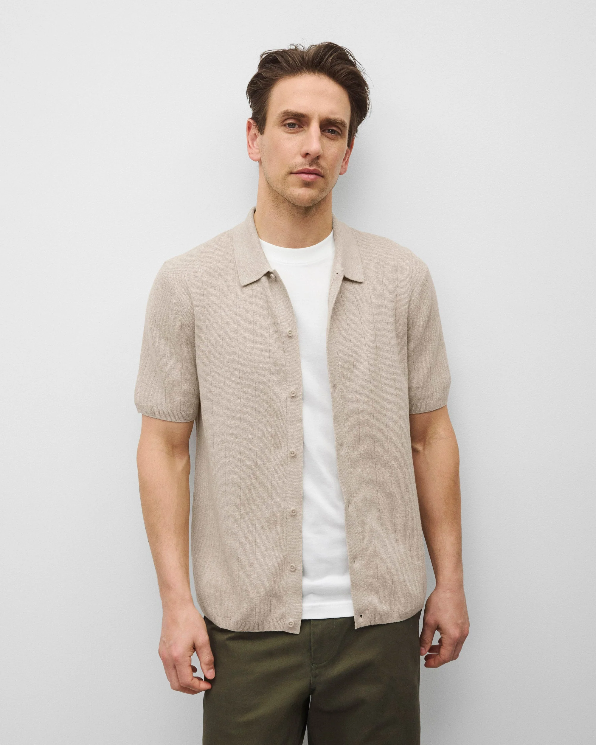 Cotton Linen Piazza Shirt - Image 2