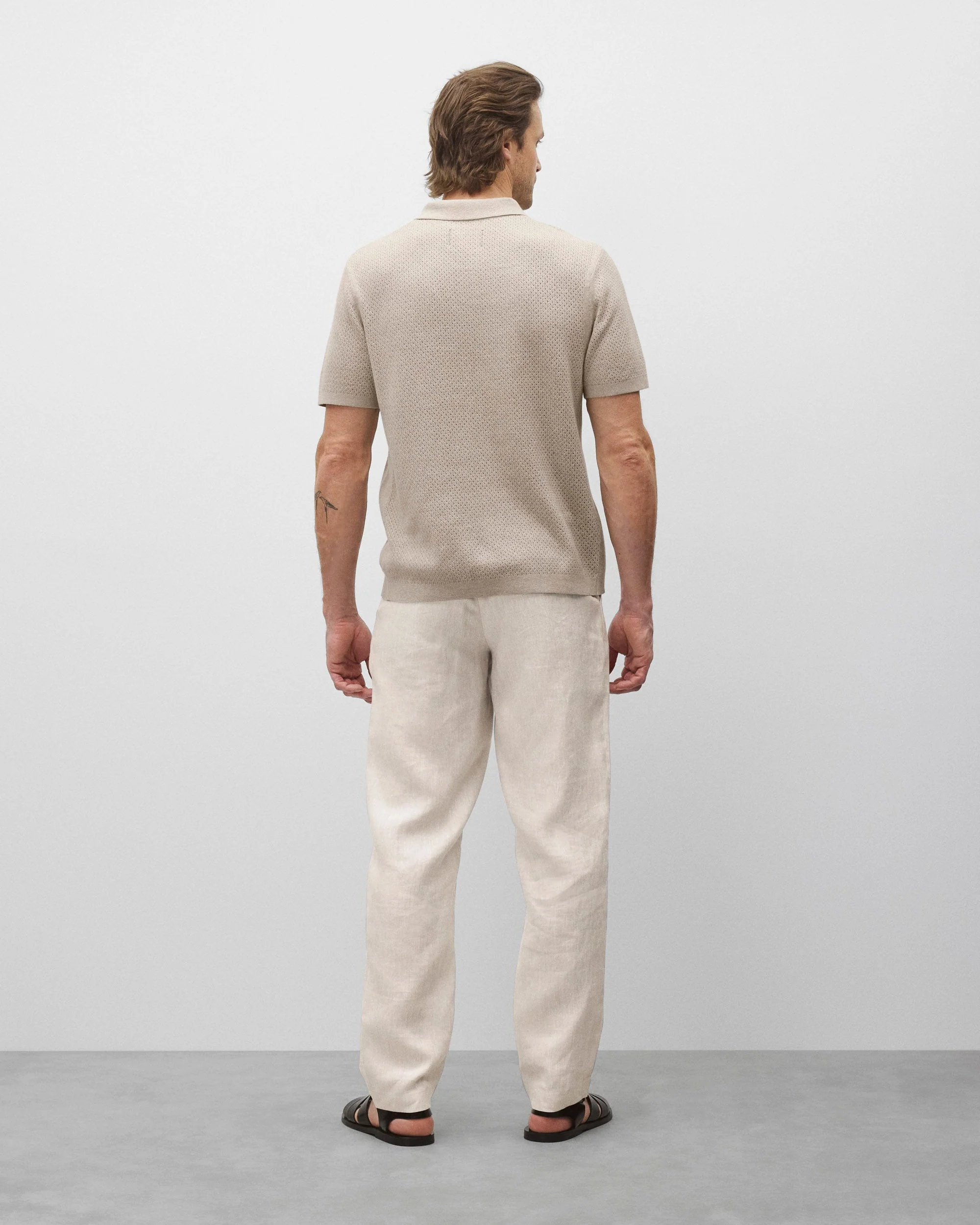Cotton Linen Victor Polo - Image 4