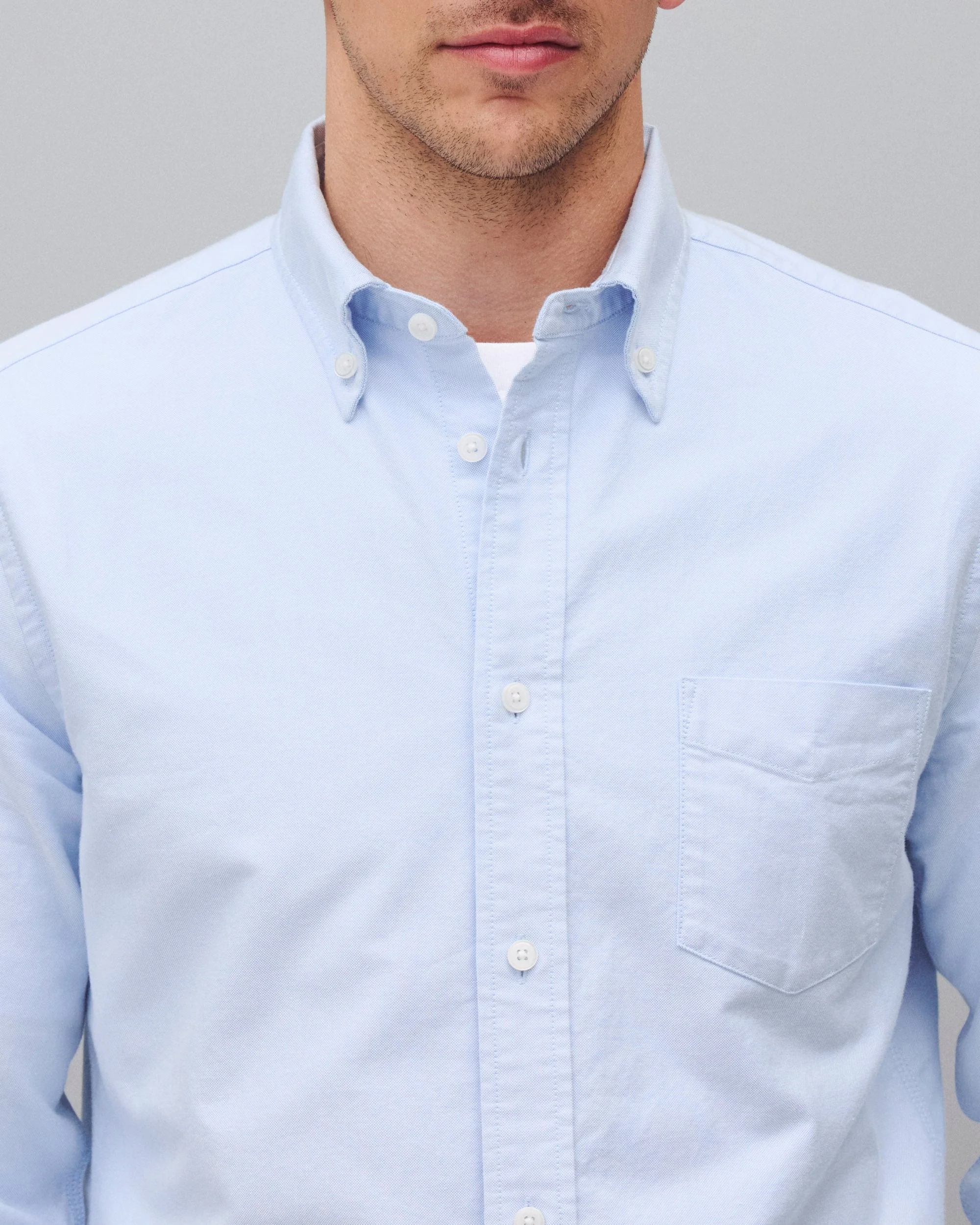 Cotton Oxford Windsor Standard Shirt - Image 5