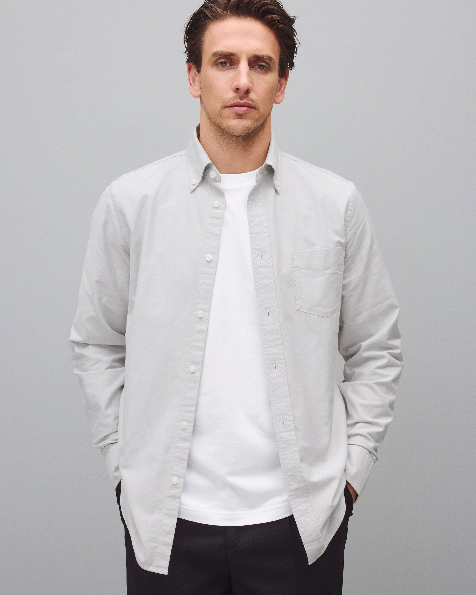 Cotton Oxford Windsor Standard Shirt - Image 2