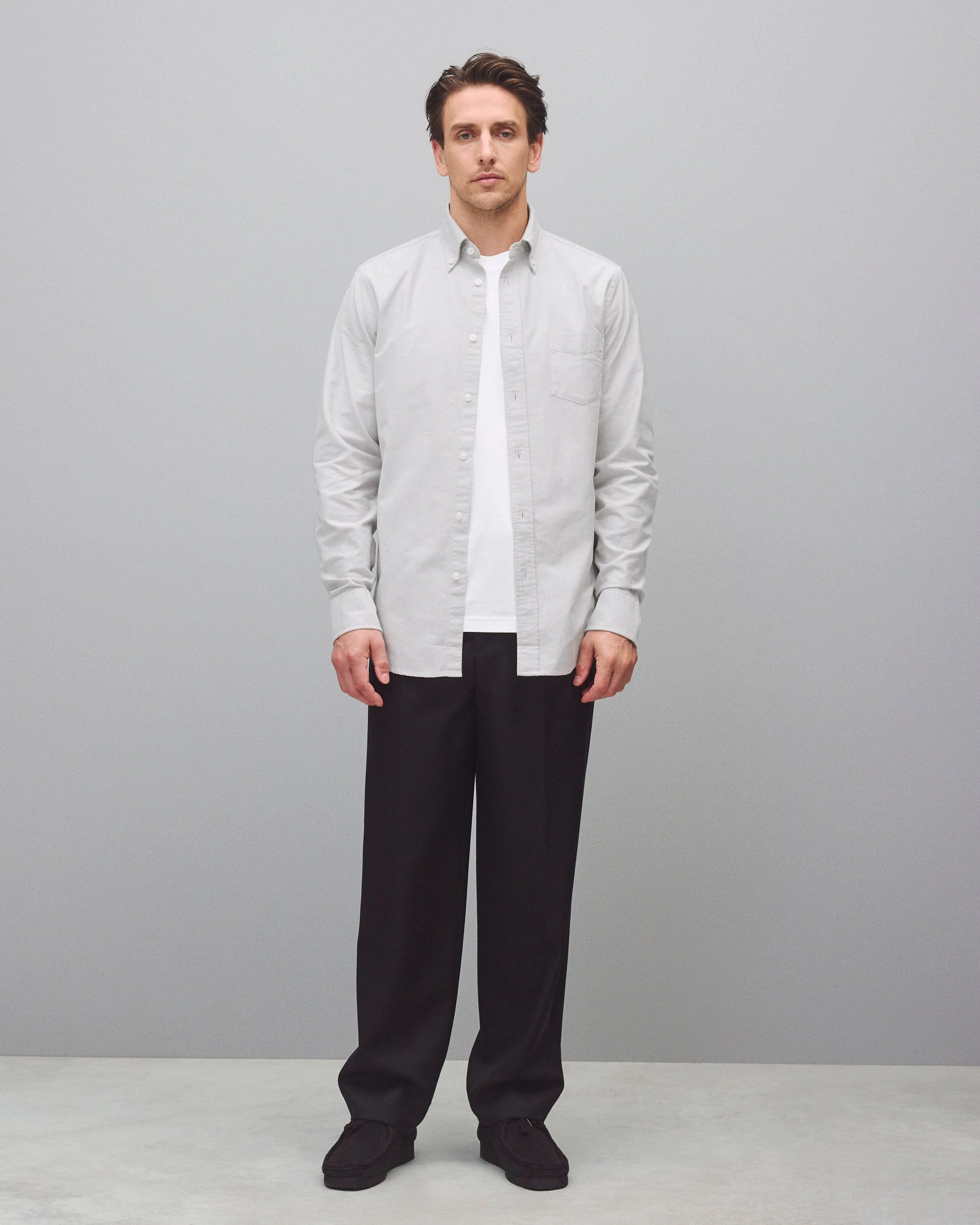Cotton Oxford Windsor Standard Shirt - Image 3