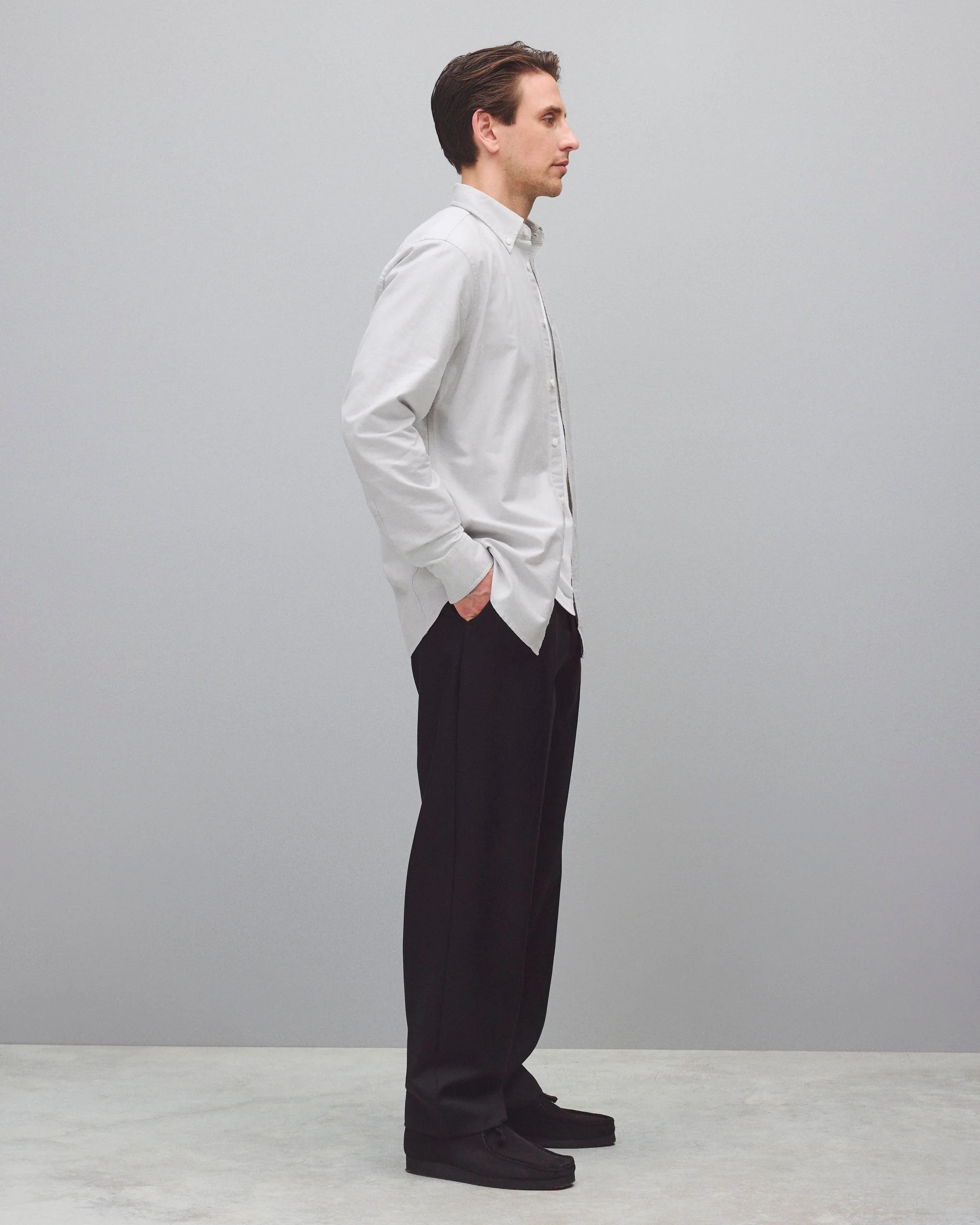 Cotton Oxford Windsor Standard Shirt - Image 4