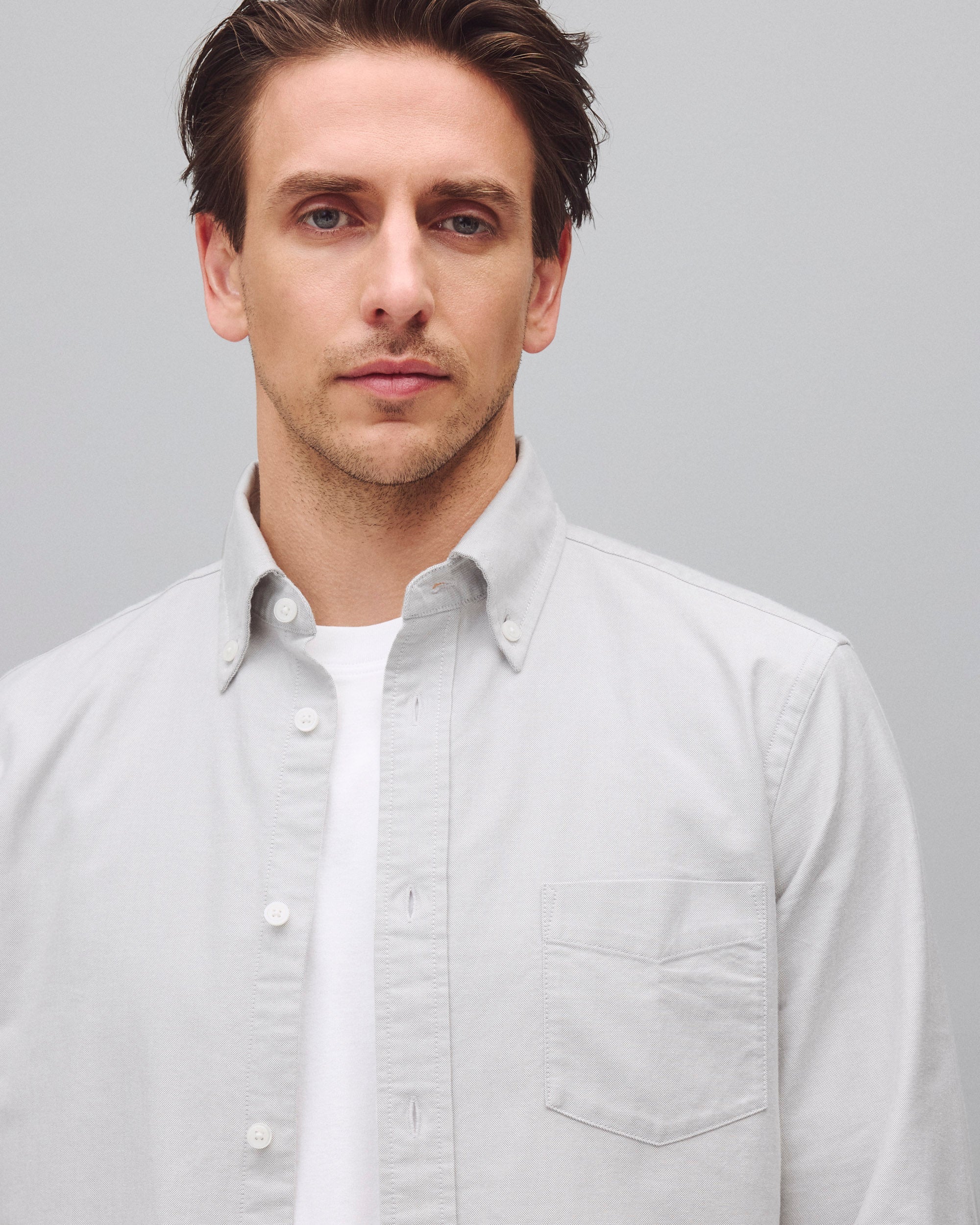 Cotton Oxford Windsor Standard Shirt - Image 6