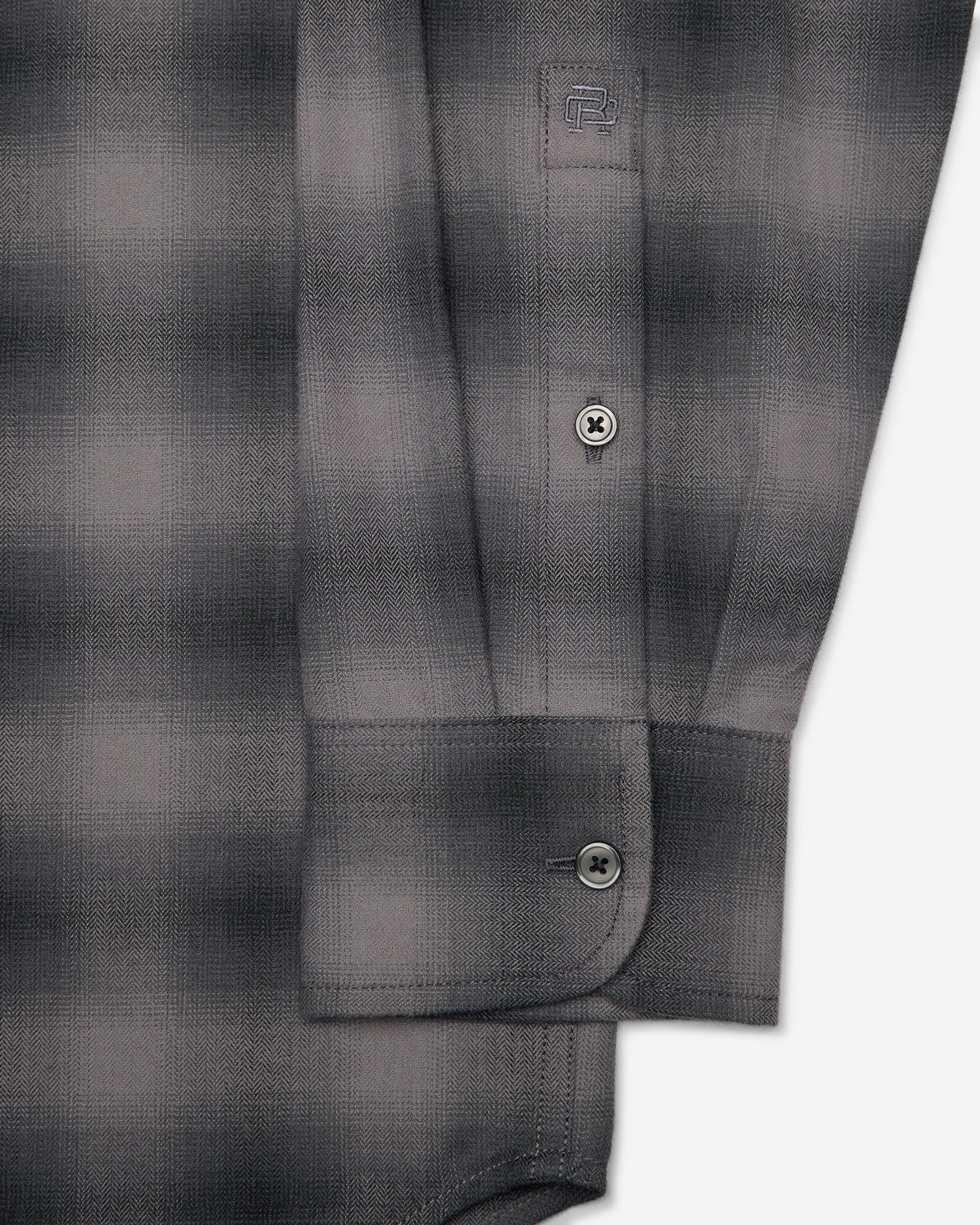 Cotton Plaid Site Standard Shirt - Image 9
