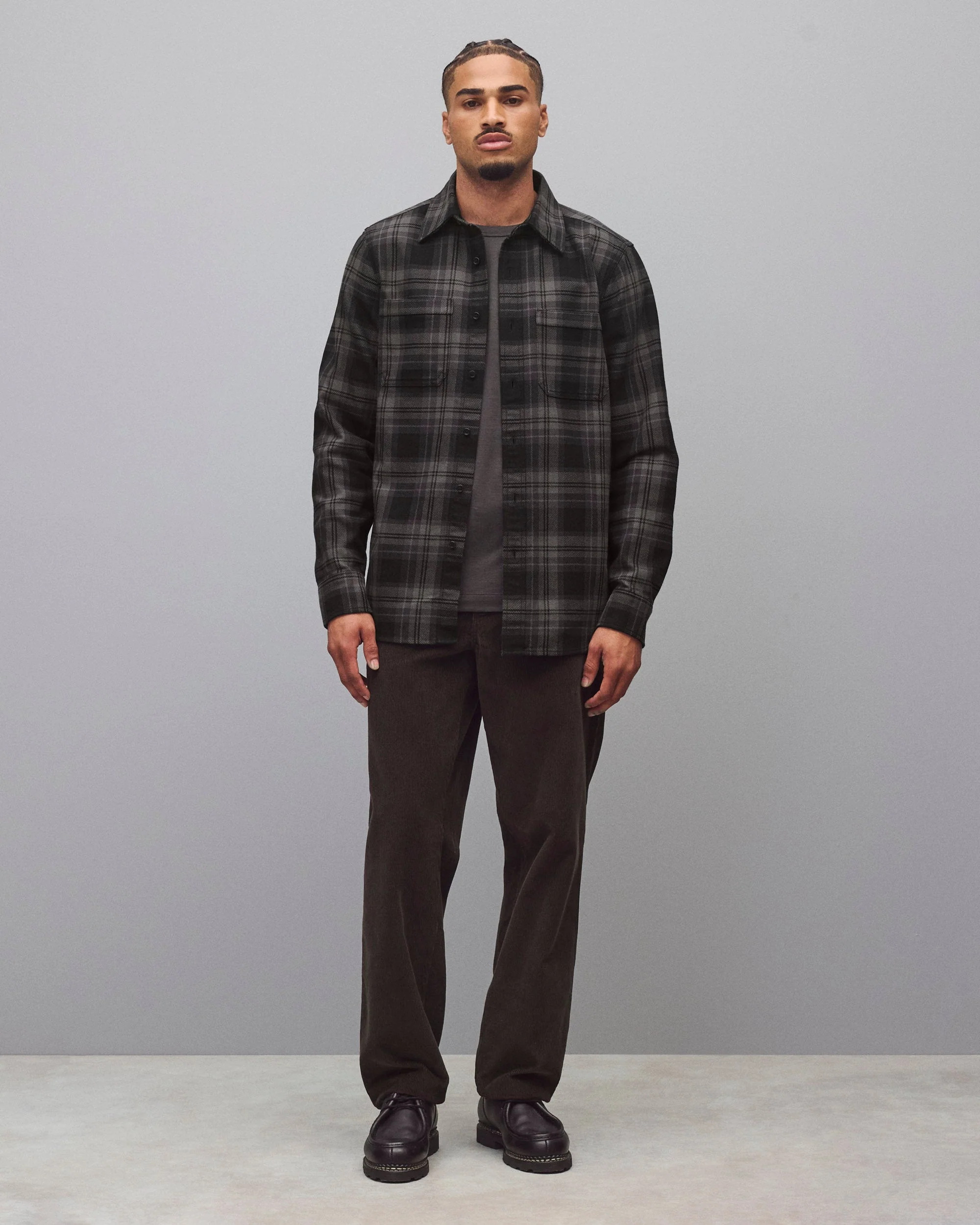Cotton Plaid Union Standard Shirt - Image 3
