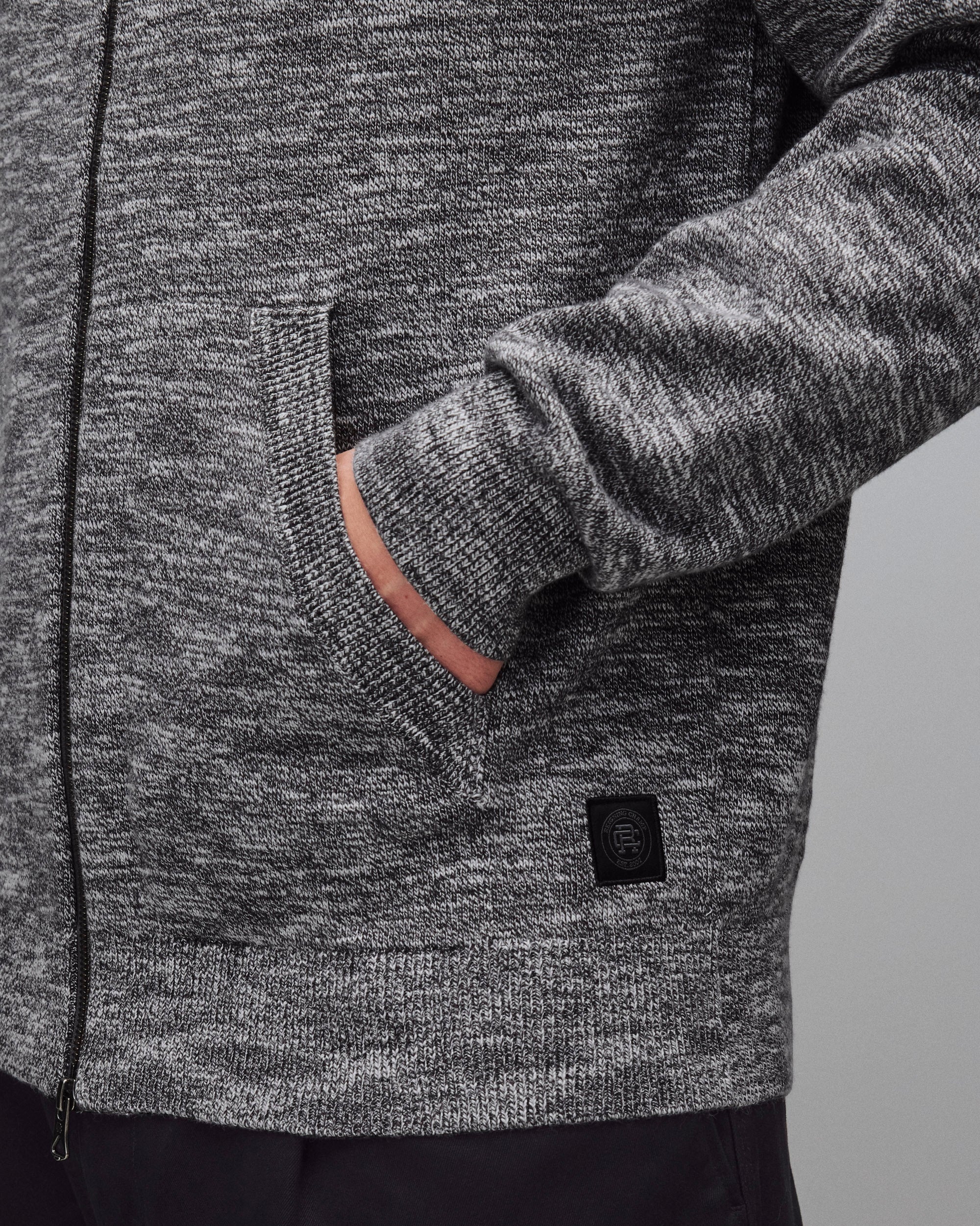 Cotton Slub Laurel Zip Hoodie - Image 6