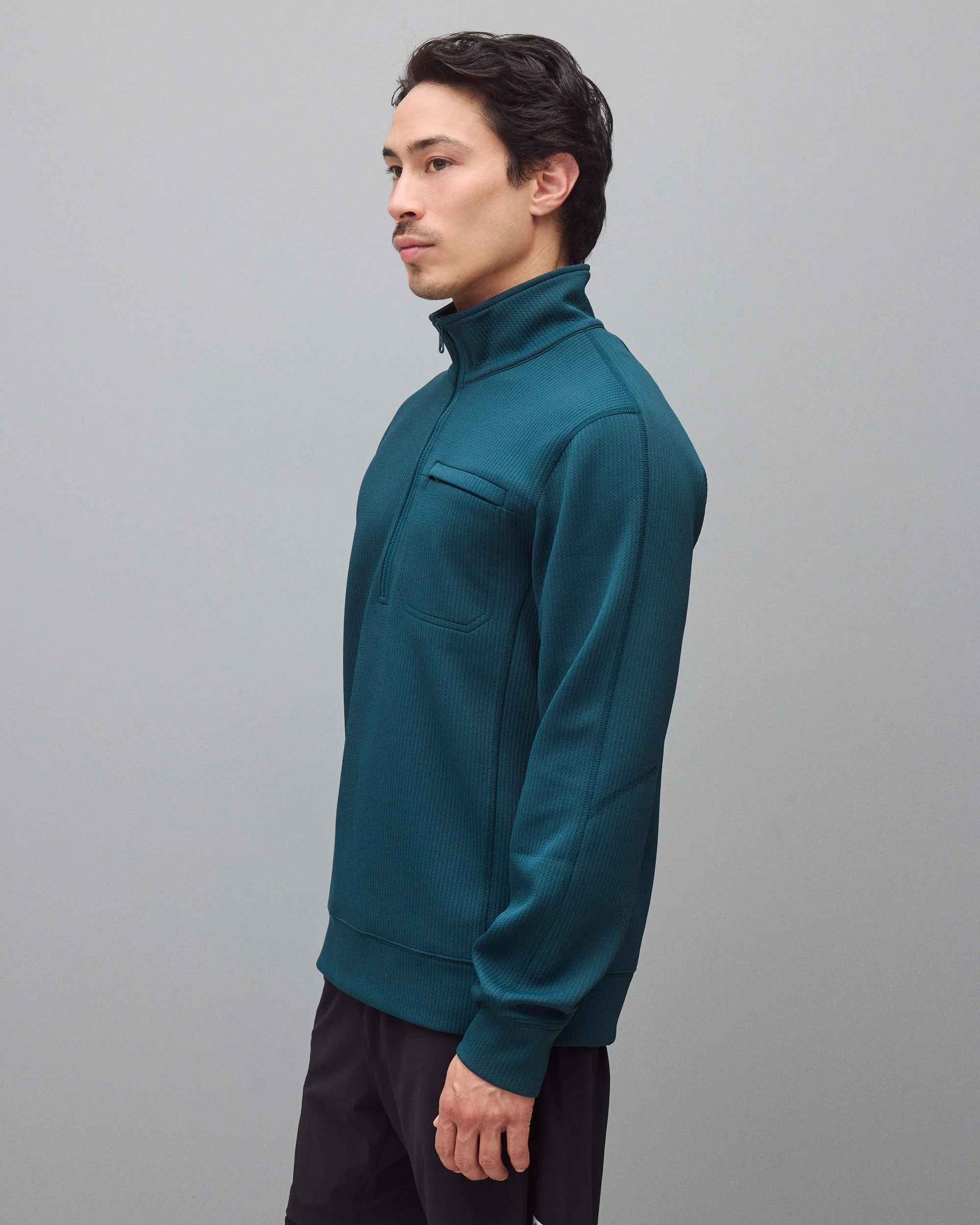 Double Knit Rally Slim Quarter Zip - Image 4