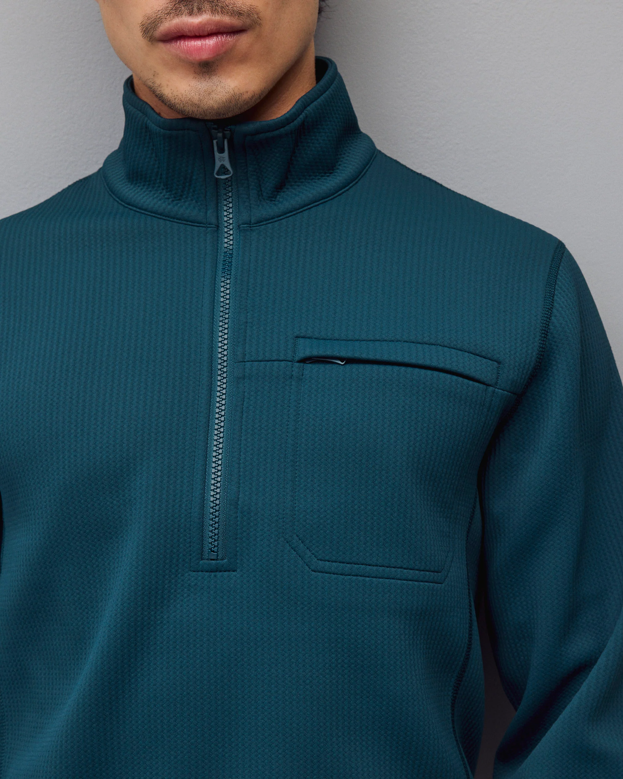 Double Knit Rally Slim Quarter Zip - Image 6