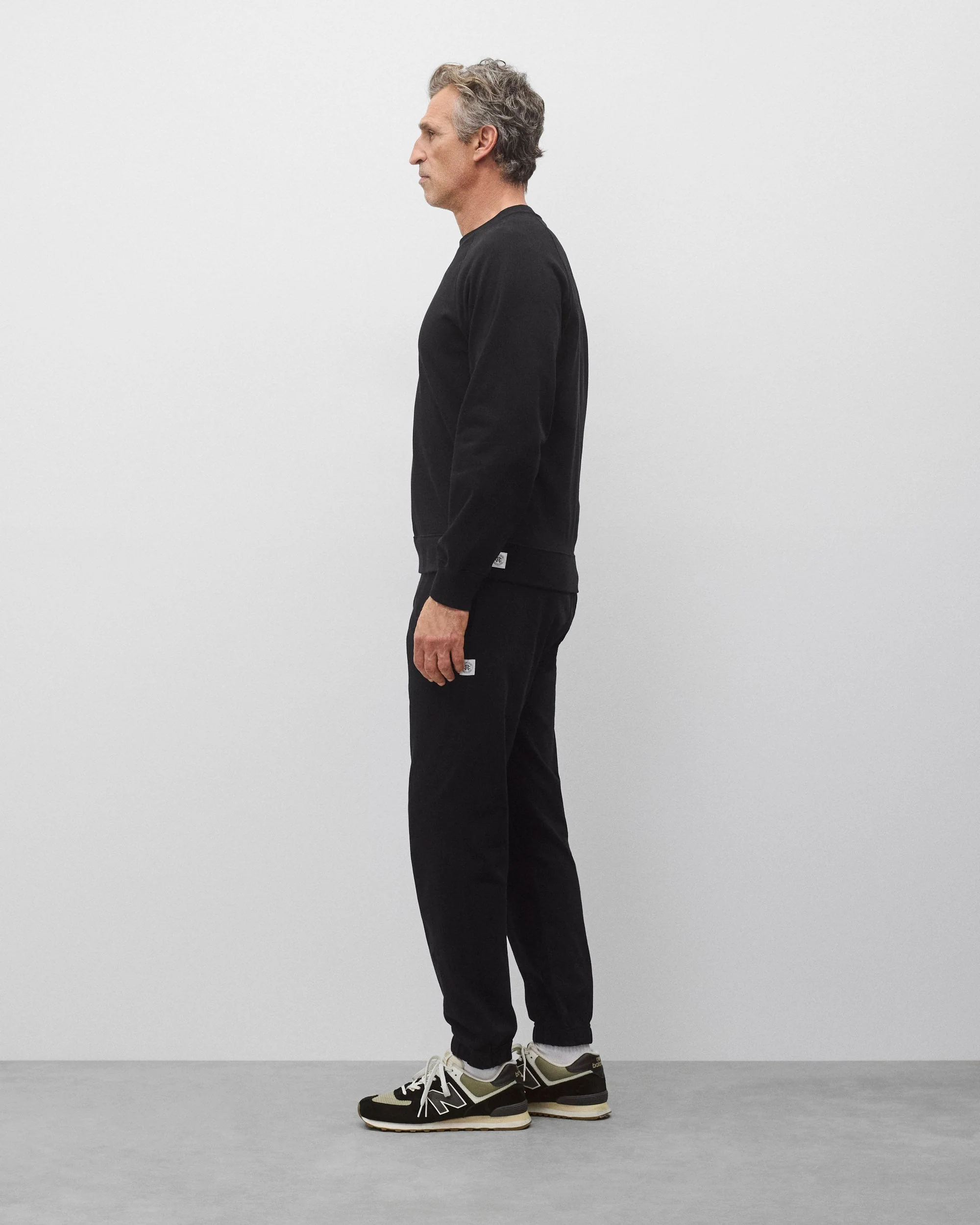 Heavyweight Jersey Standard Cuffed Sweatpant - Image 4