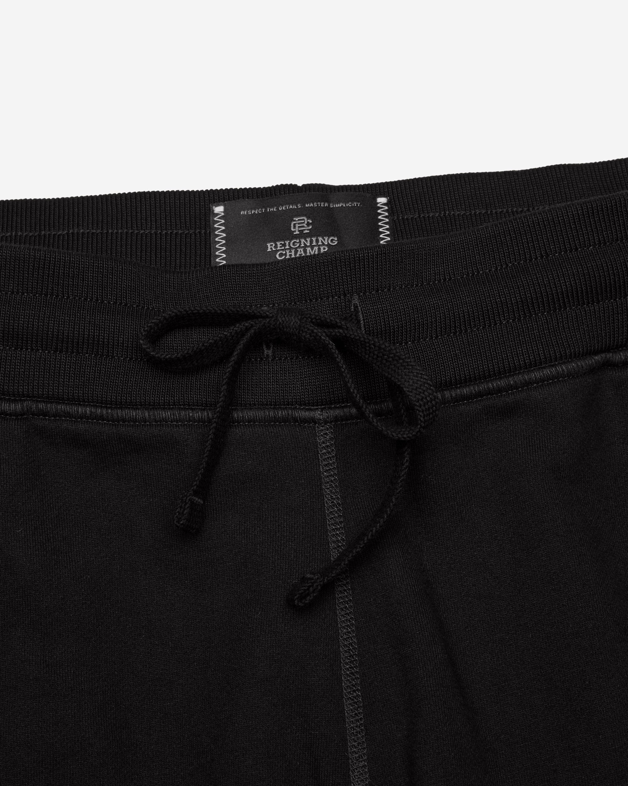 Kyoto Black Midweight Terry Relaxed Sweatpant - Image 11