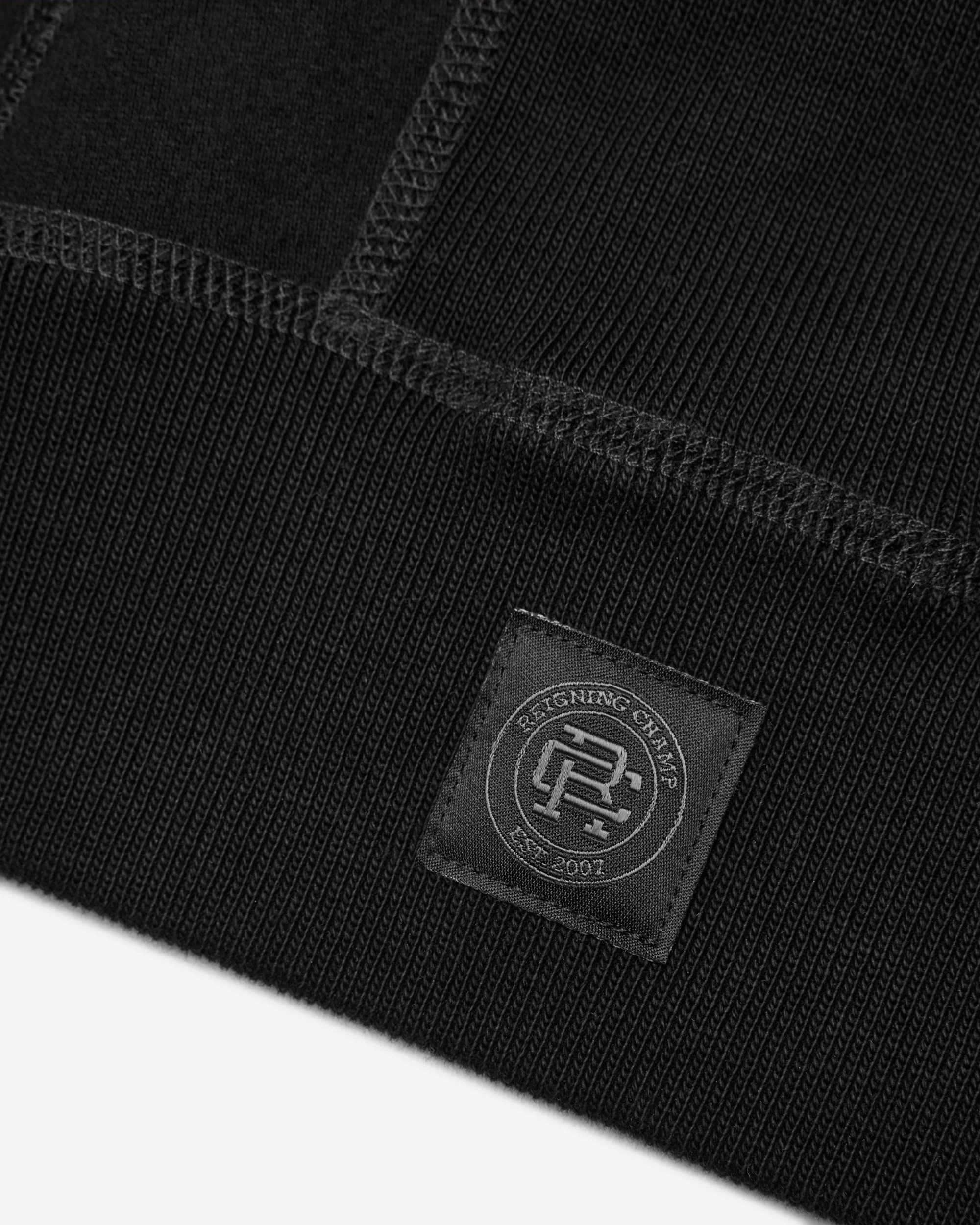 Kyoto Black Midweight Terry Standard Hoodie - Image 10