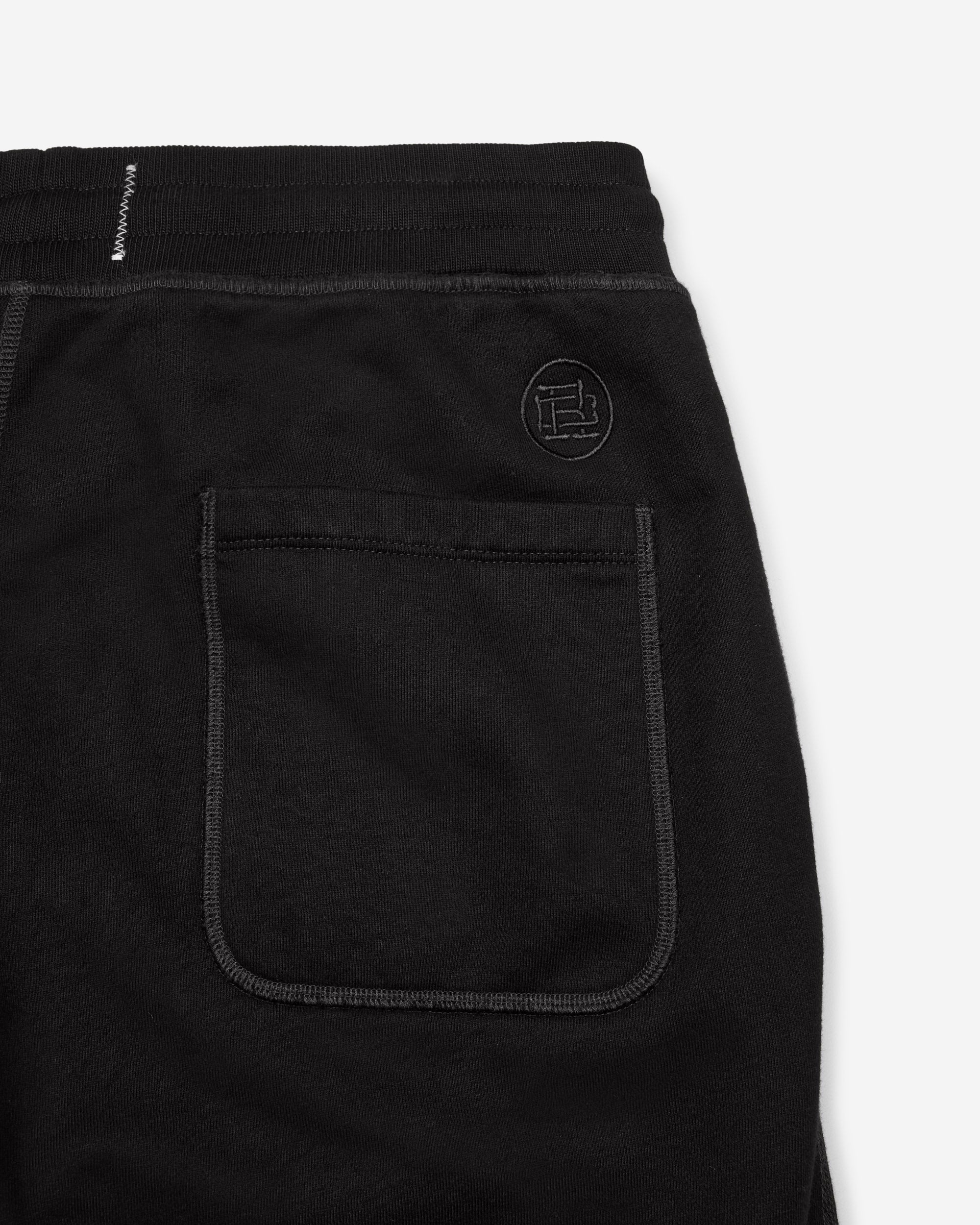 Kyoto Black Midweight Terry Standard Sweatpant - Image 10