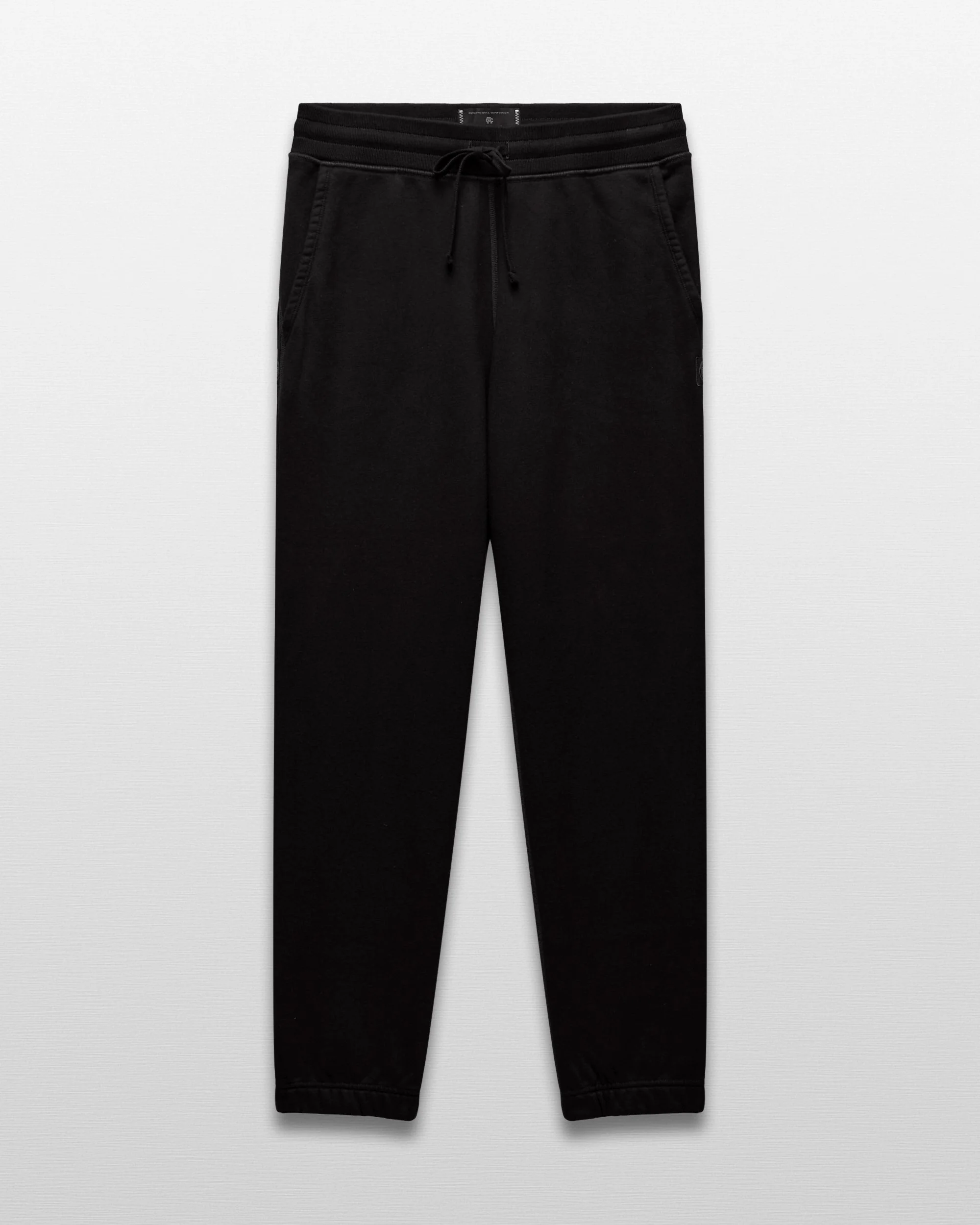Kyoto Black Midweight Terry Standard Sweatpant - Image 8