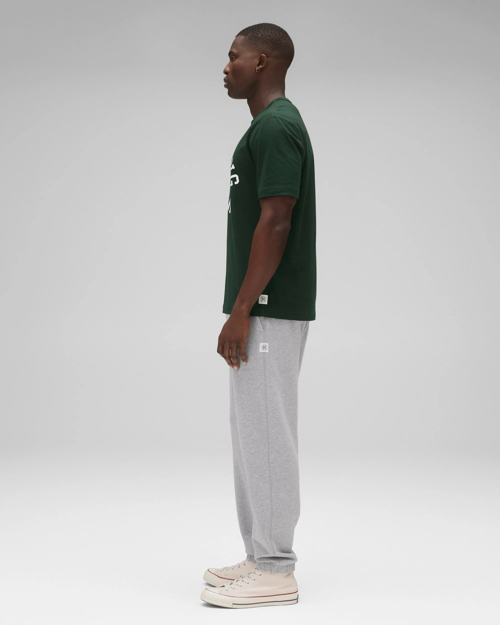 Lightweight Jersey Arch Logo Standard T-Shirt - Image 4