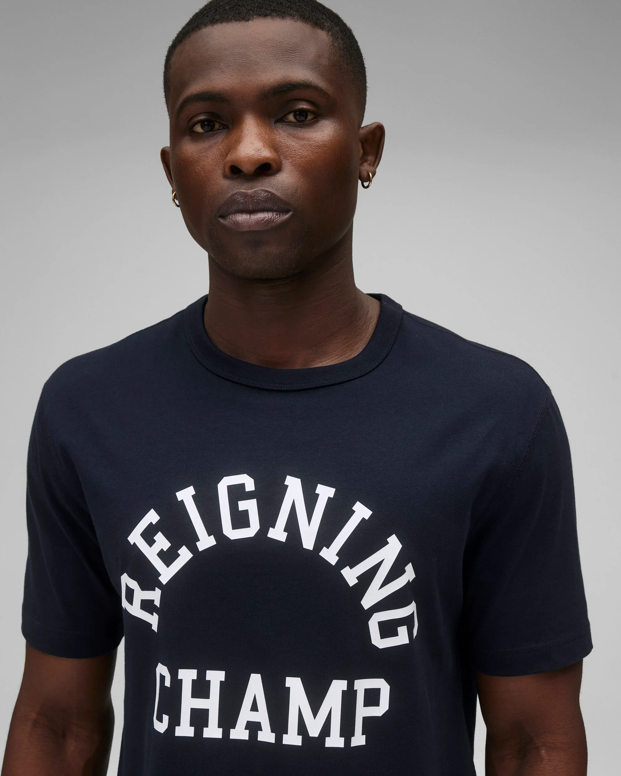 Lightweight Jersey Arch Logo Standard T-Shirt - Image 6