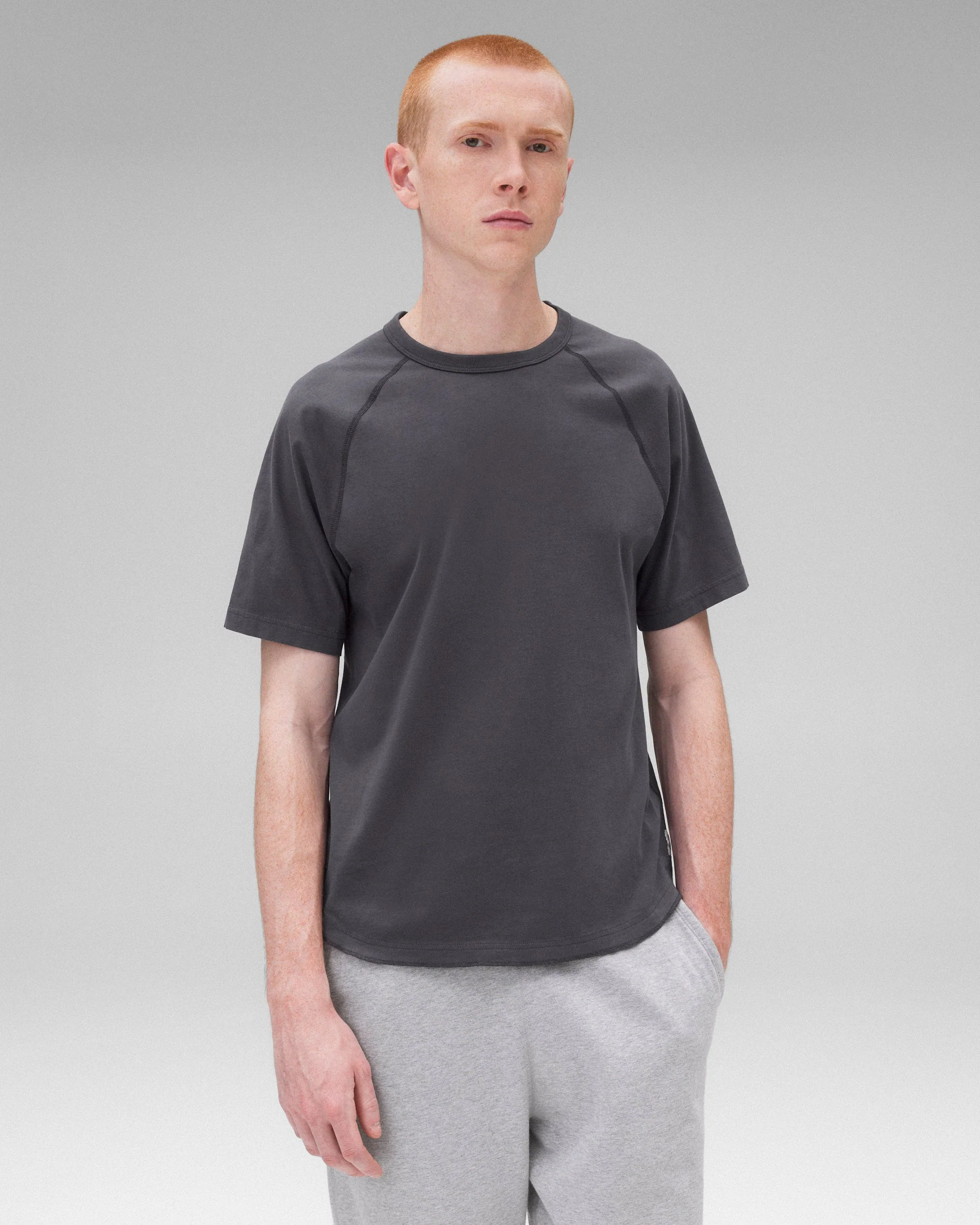 Lightweight Jersey Standard Raglan T-Shirt - Image 2
