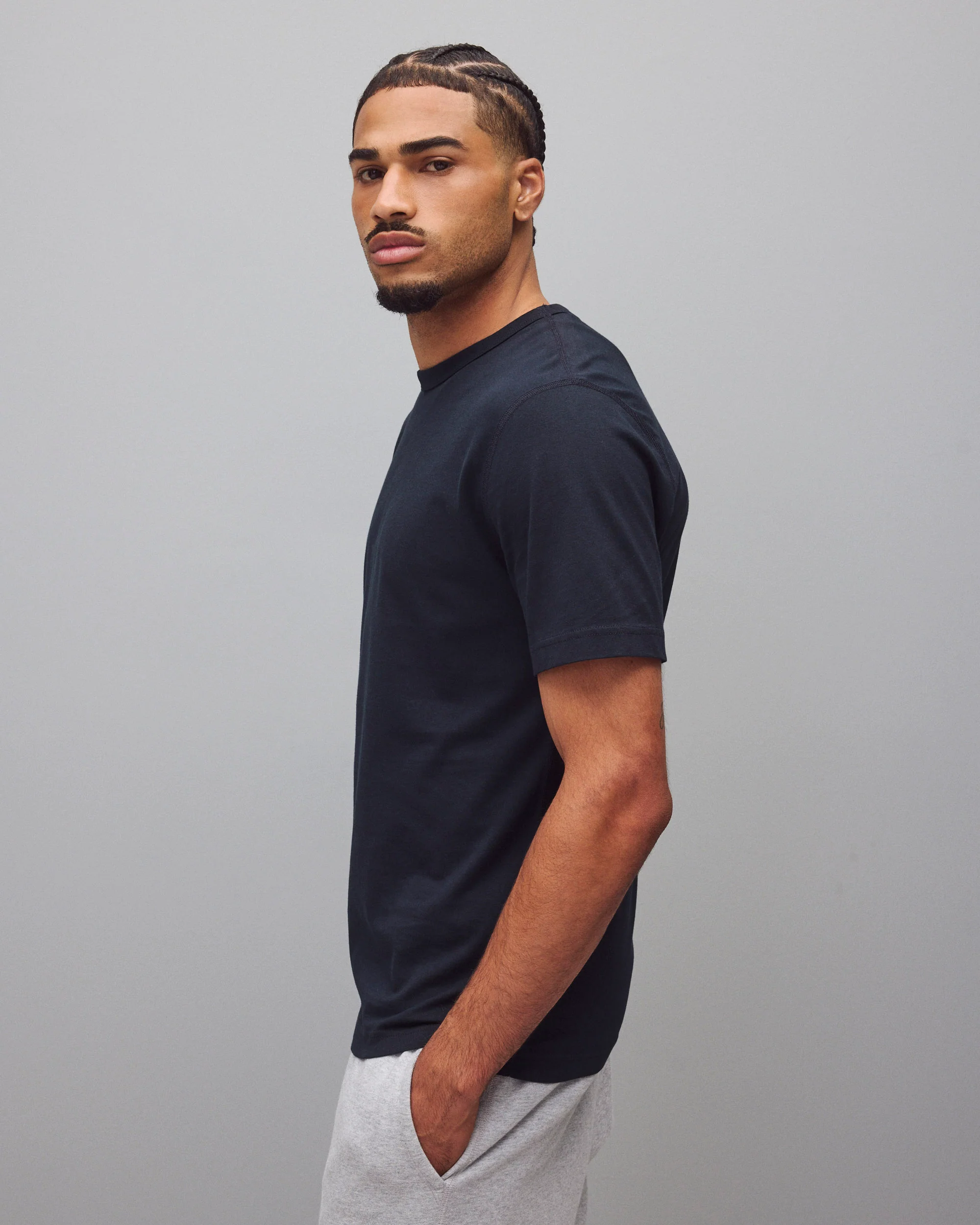 Lightweight Jersey Slim T-Shirt - Image 4