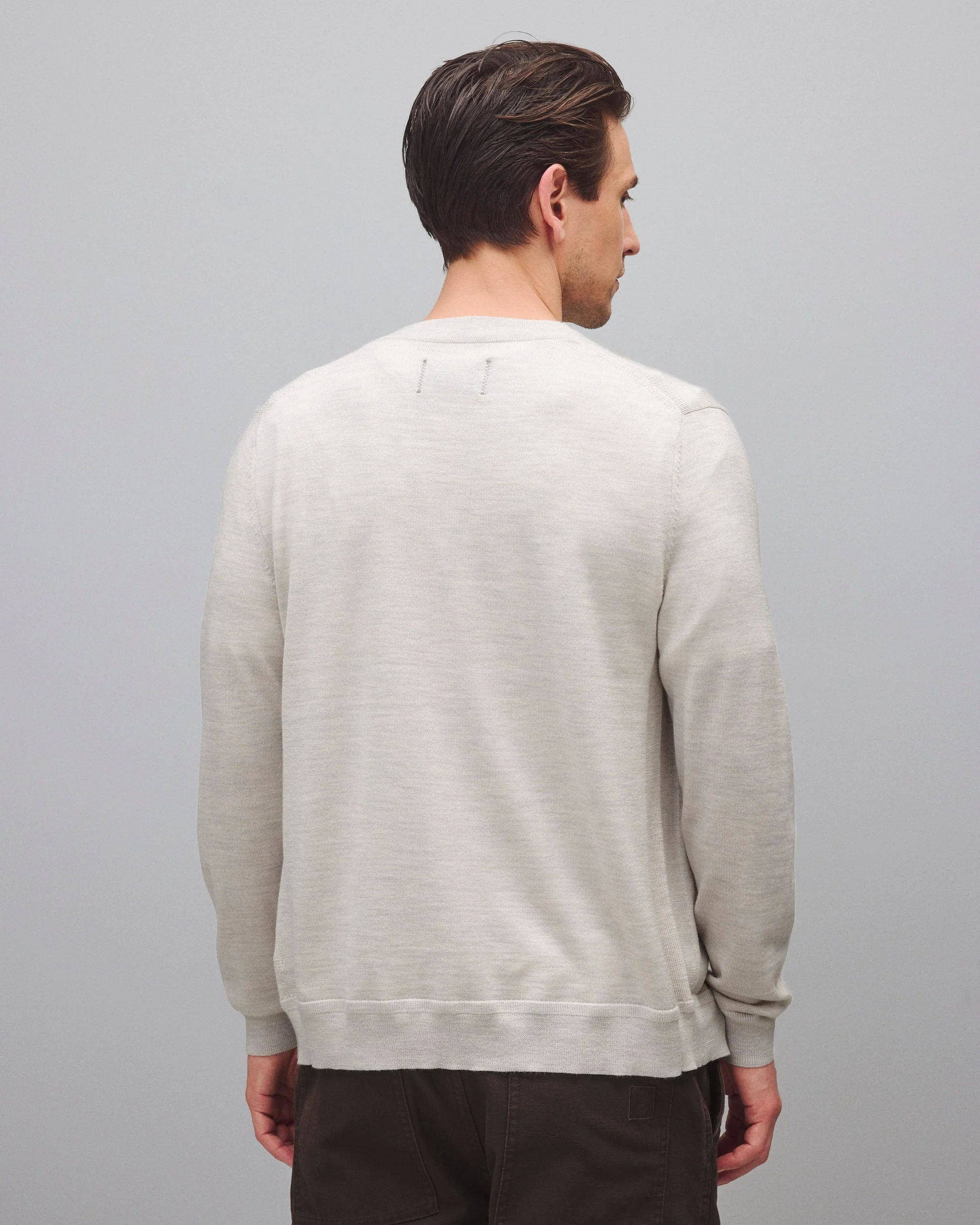 Lightweight Merino Harry Cardigan - Image 5