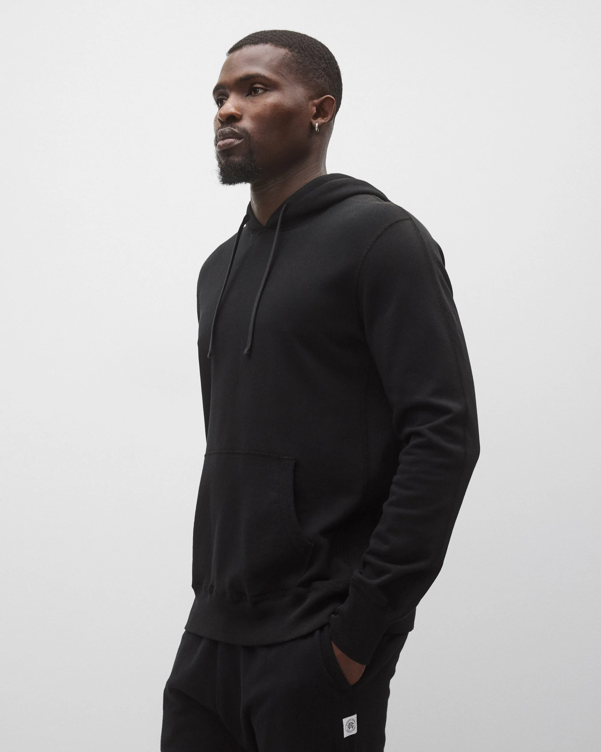 Lightweight Terry Slim Hoodie - Image 4