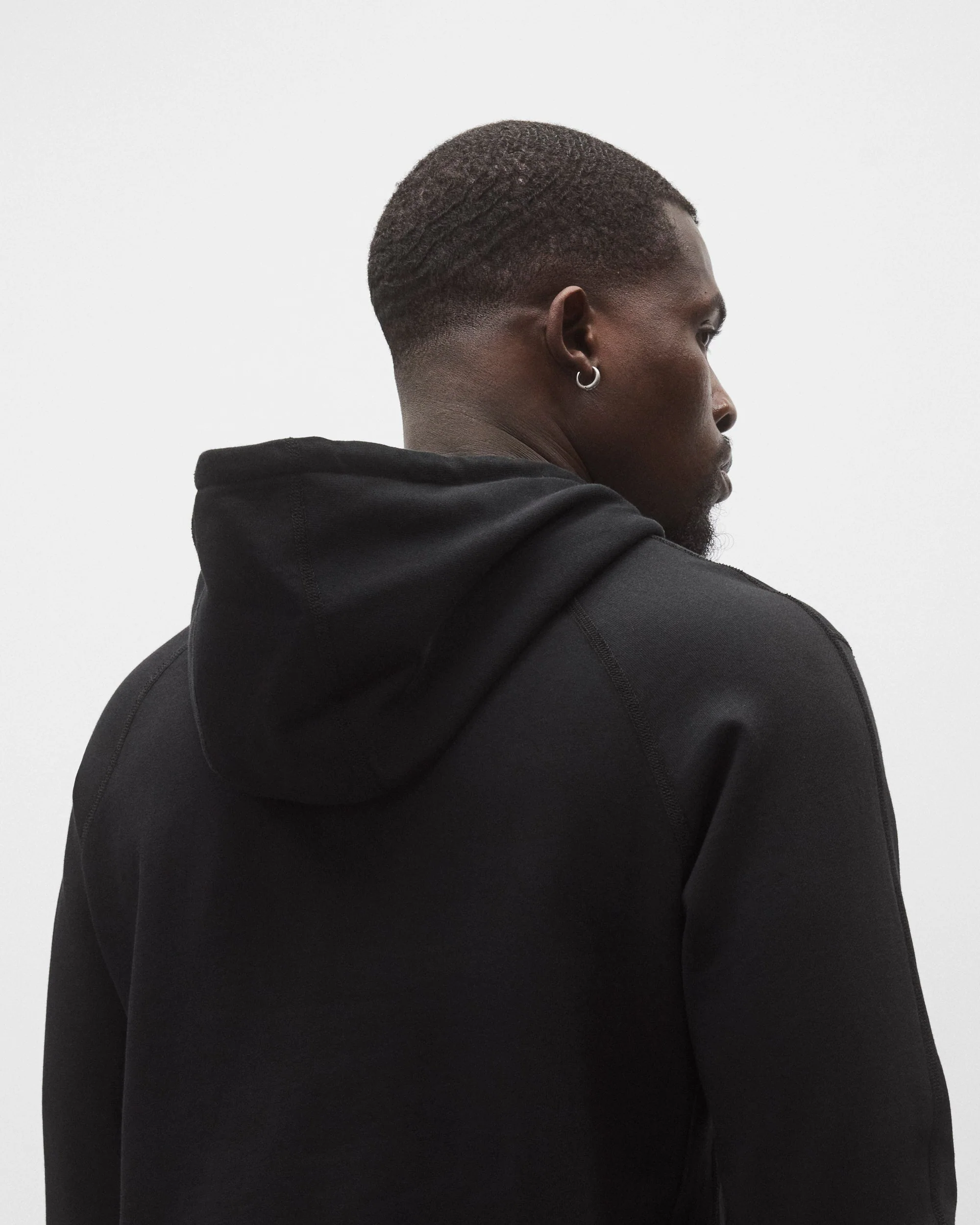 Lightweight Terry Slim Hoodie - Image 6