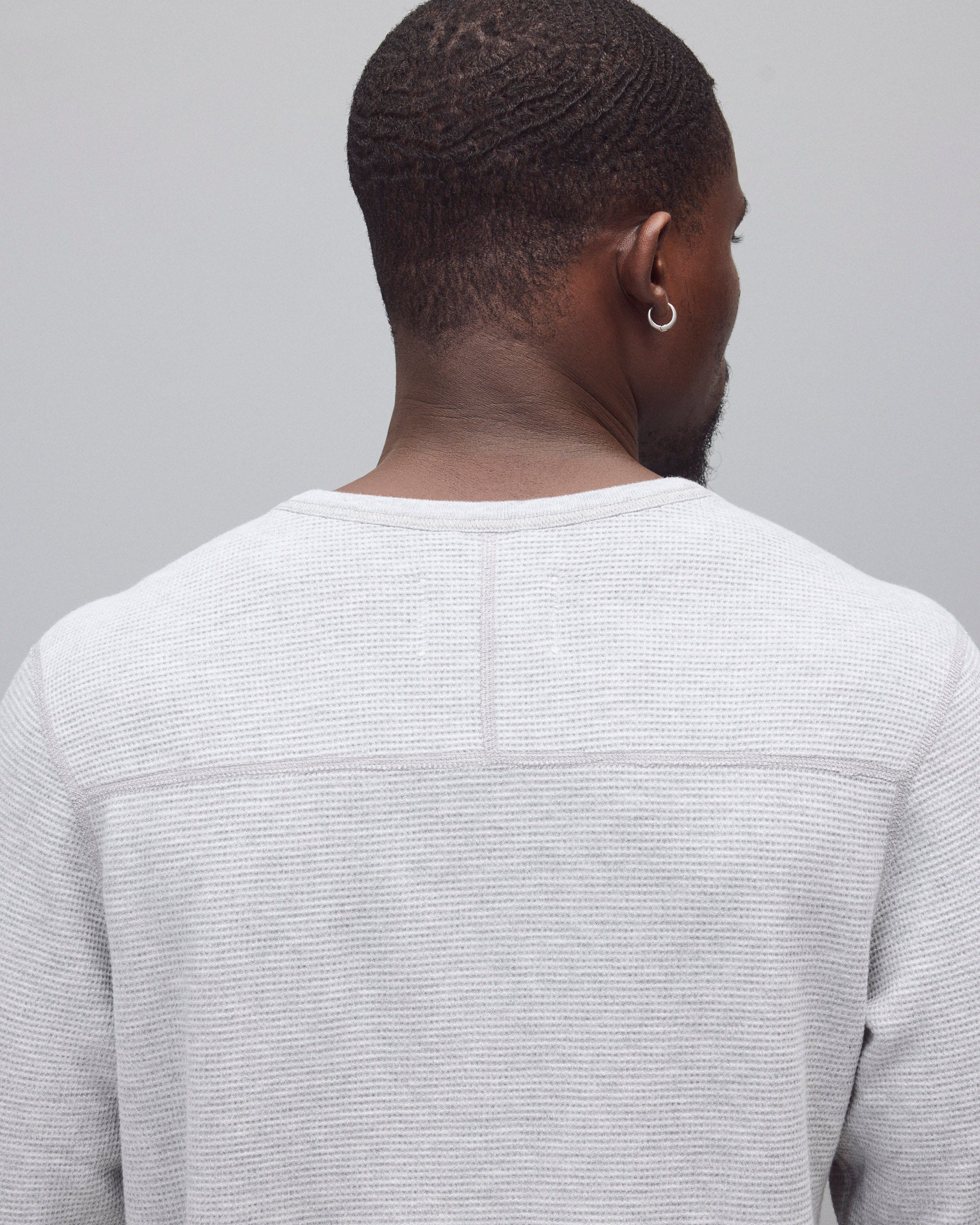 Lightweight Waffle Standard Henley - Image 6