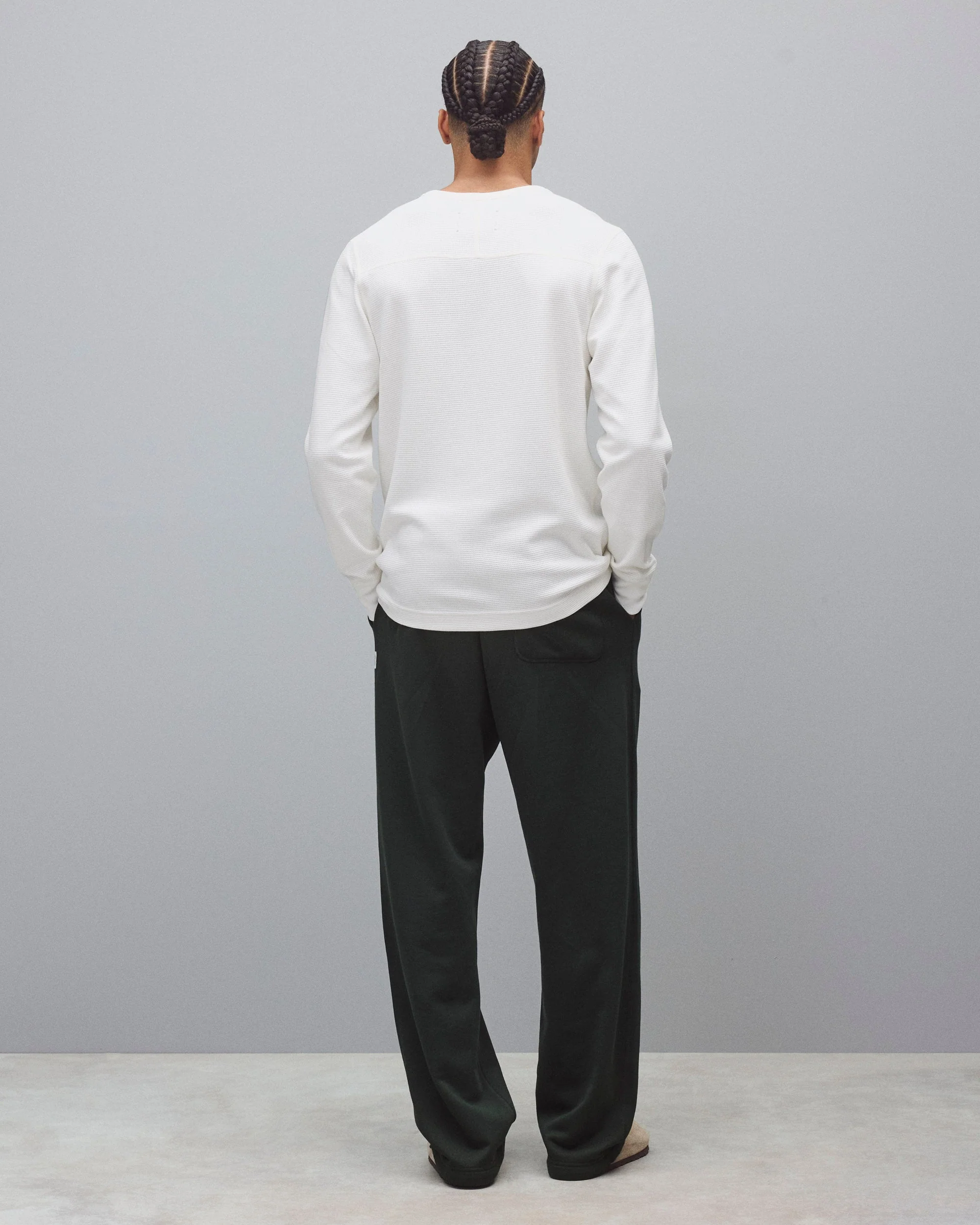 Lightweight Waffle Standard Henley - Image 5