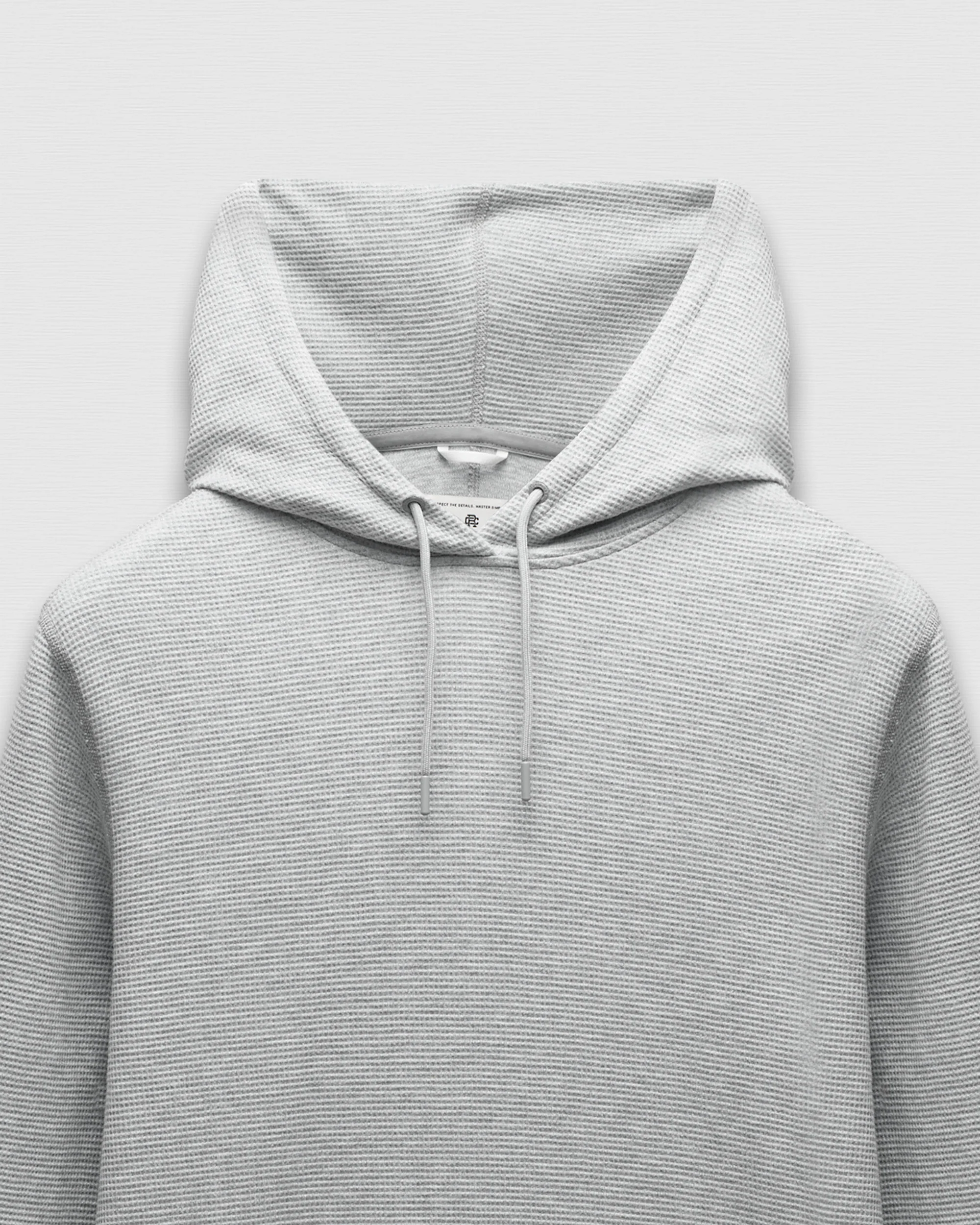 Lightweight Waffle Standard Hoodie - Image 8