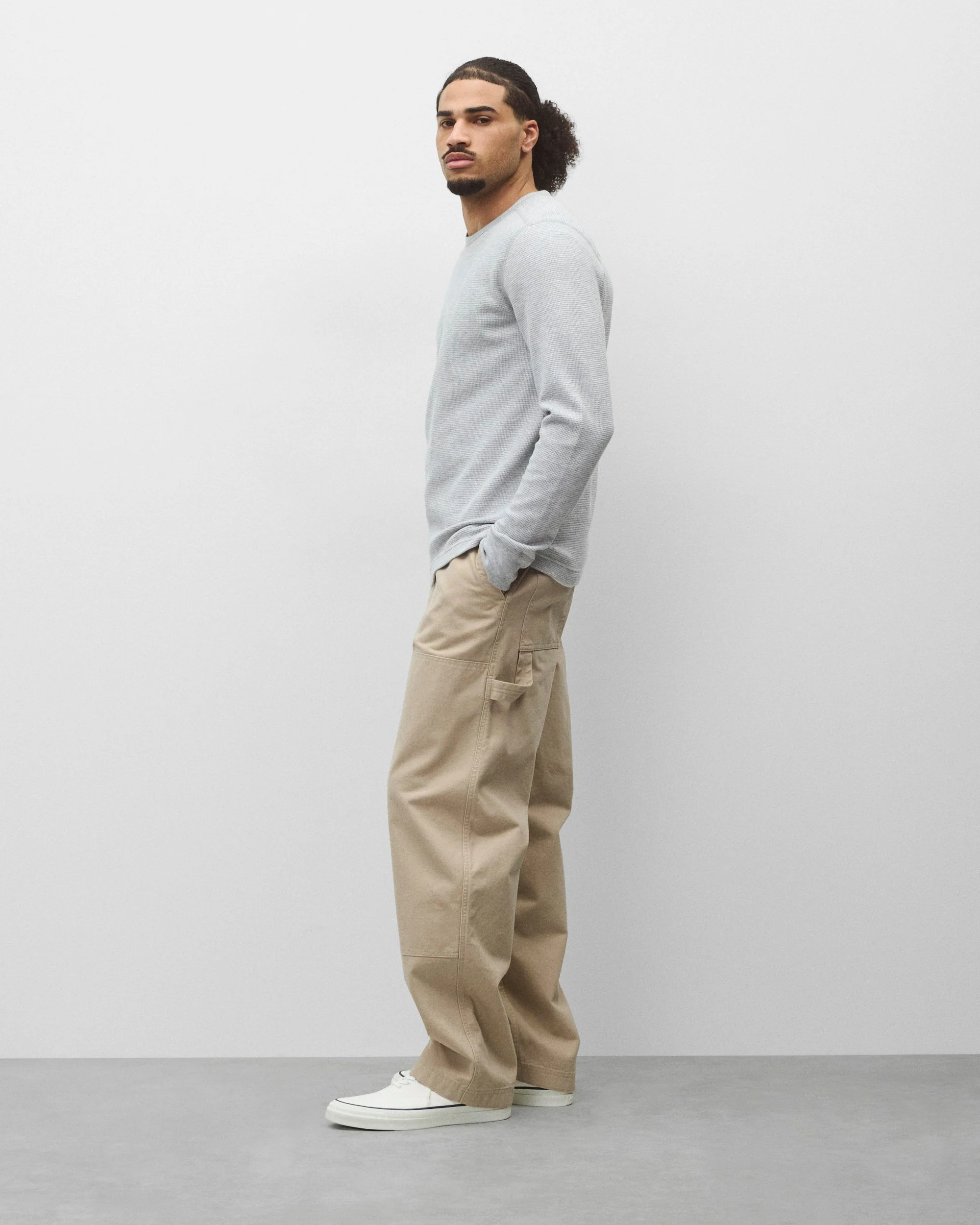 Lightweight Waffle Standard Long Sleeve - Image 4