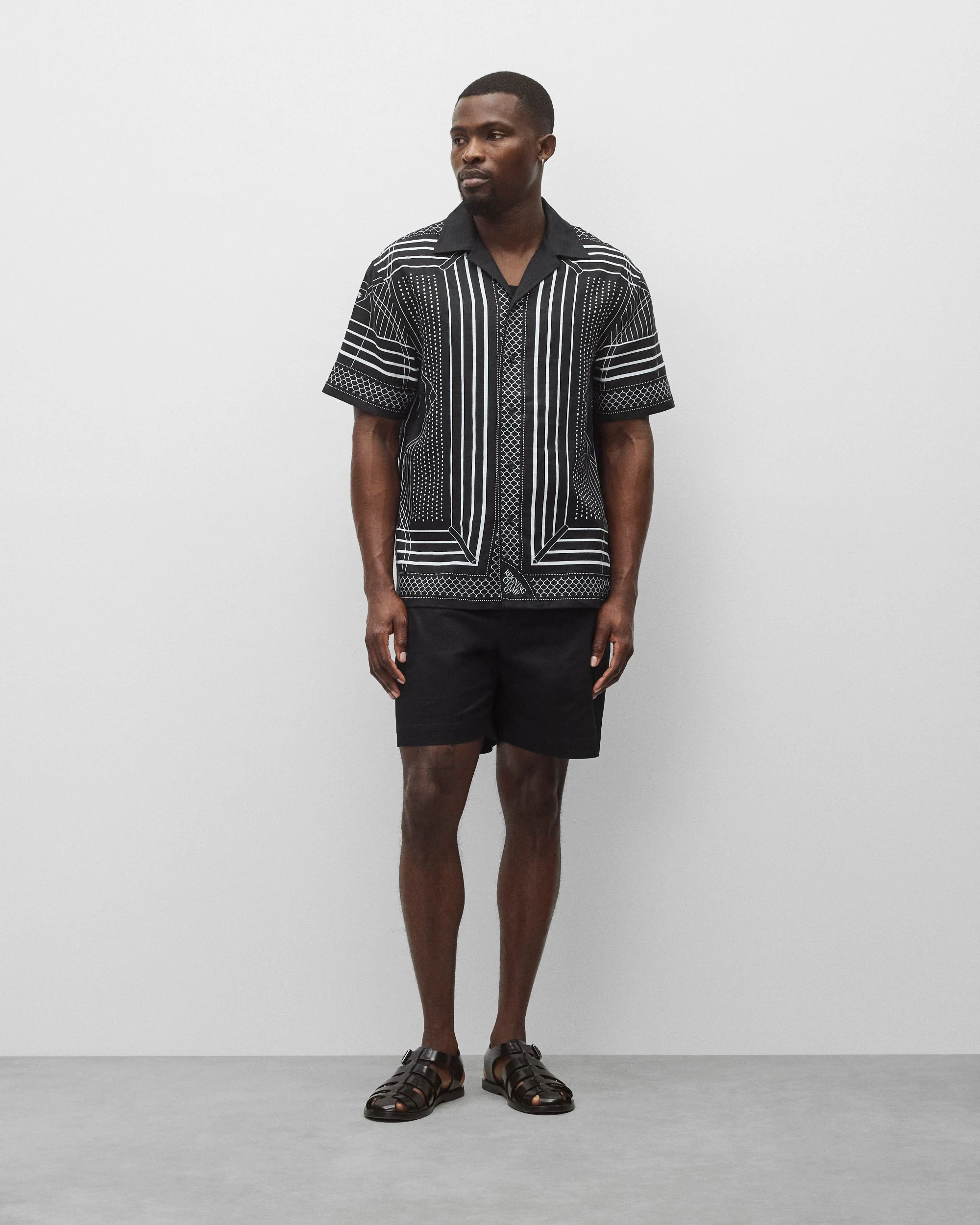 Linen Arena Standard Camp Shirt - Image 3