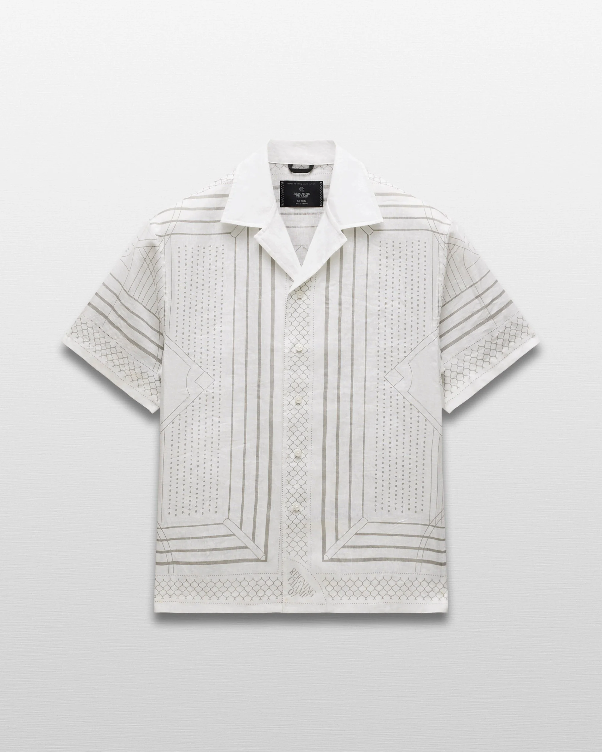 Linen Arena Standard Camp Shirt - Image 8