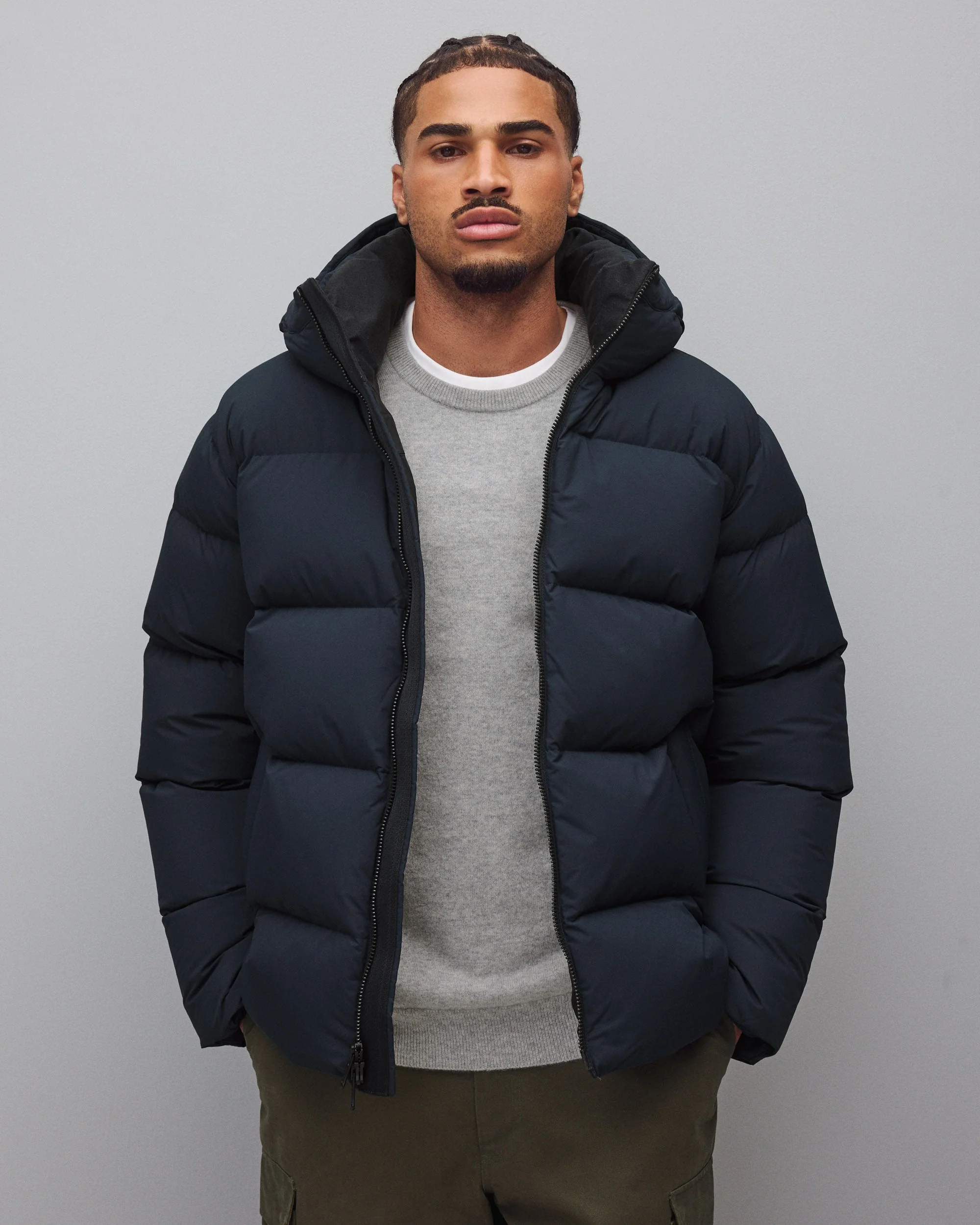 Matte Ripstop Franchise Hooded Down Jacket - Image 2