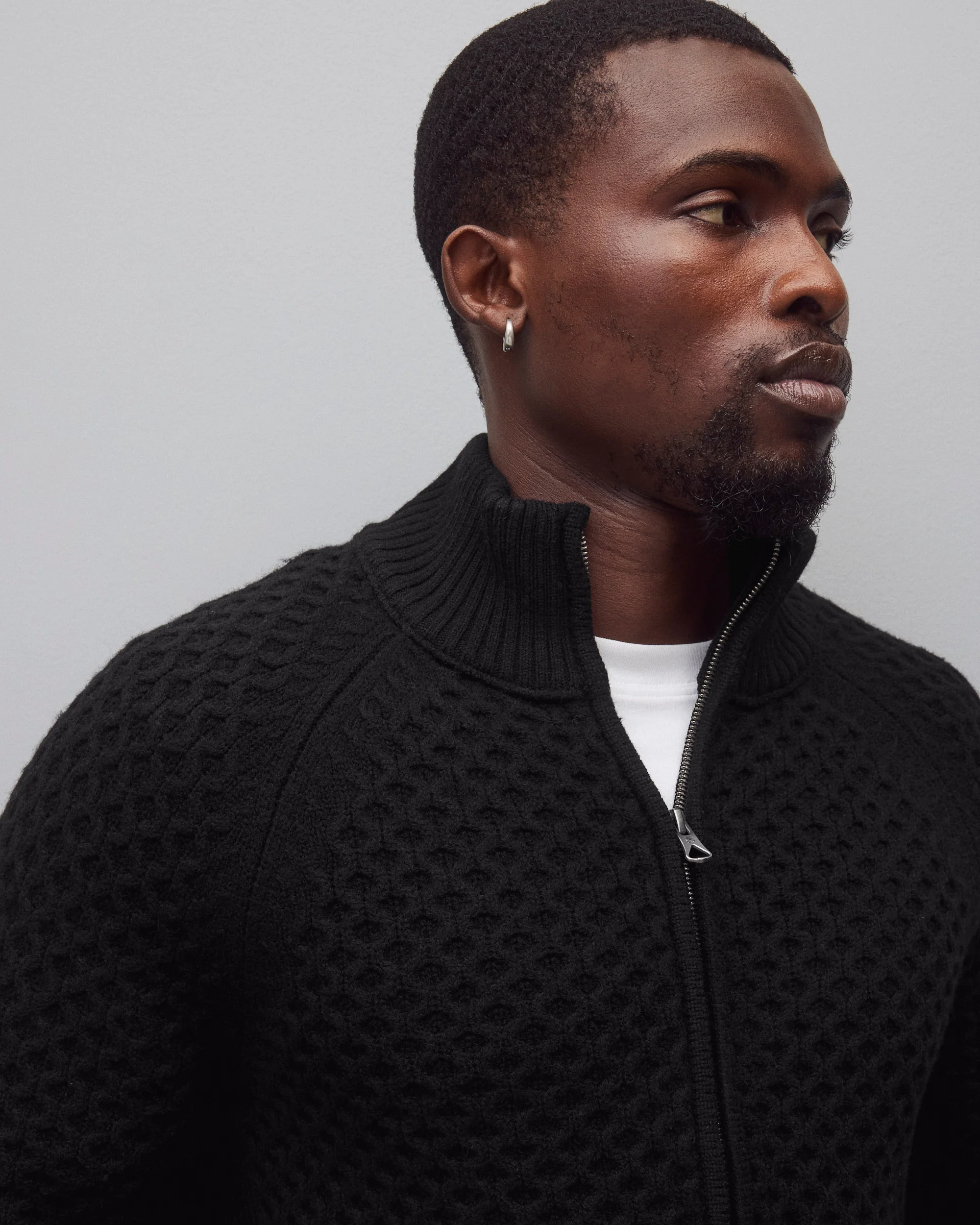 Merino Honeycomb Track Jacket - Image 6
