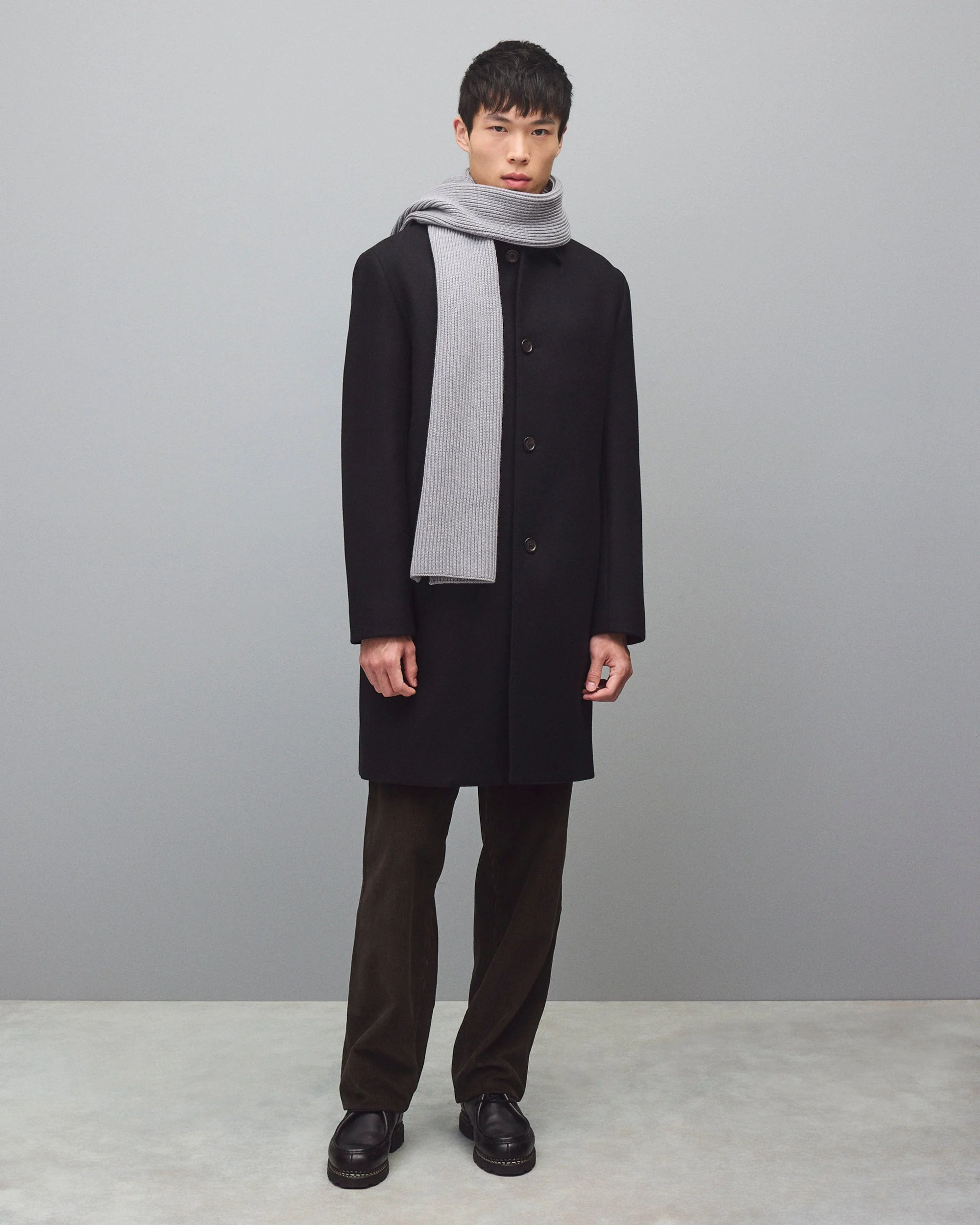 Merino Rib Scarf - Image 3